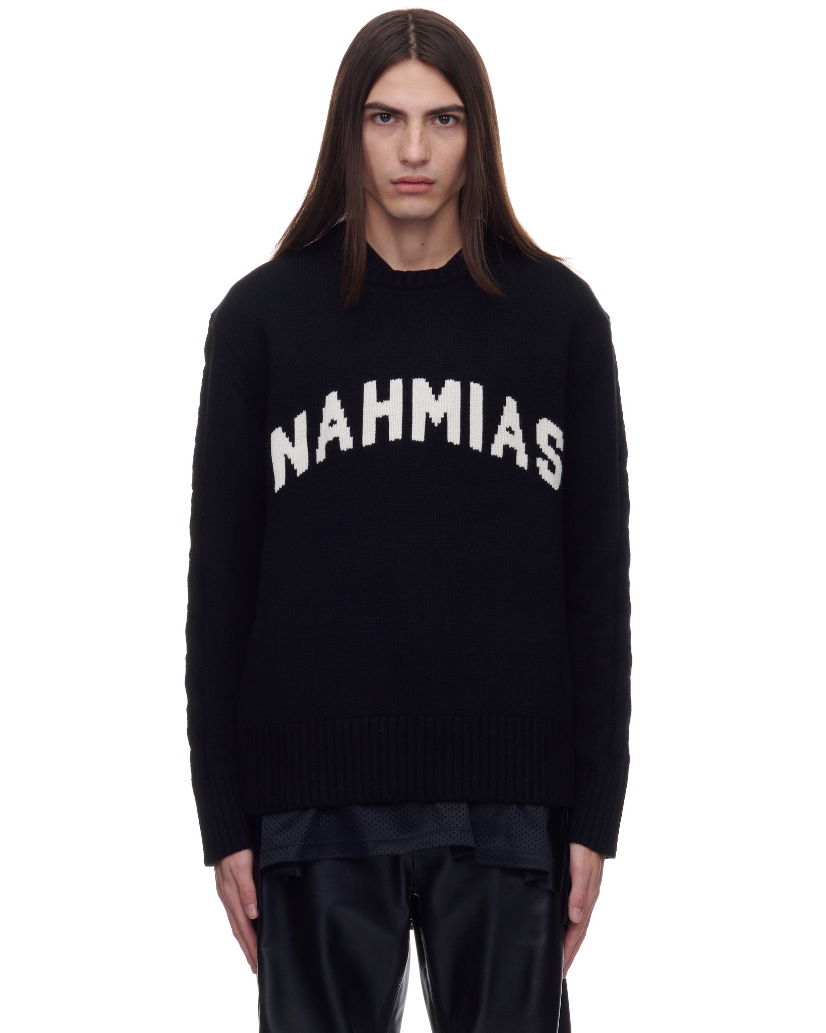NAHMIAS INTARSIA CREWNECK