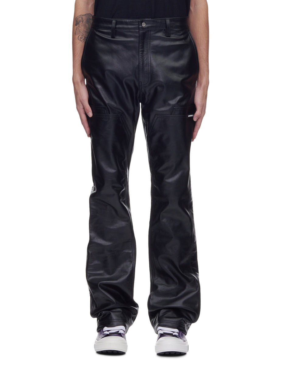 Ephemera: Hemmed and Happy: Black Leather Pants!