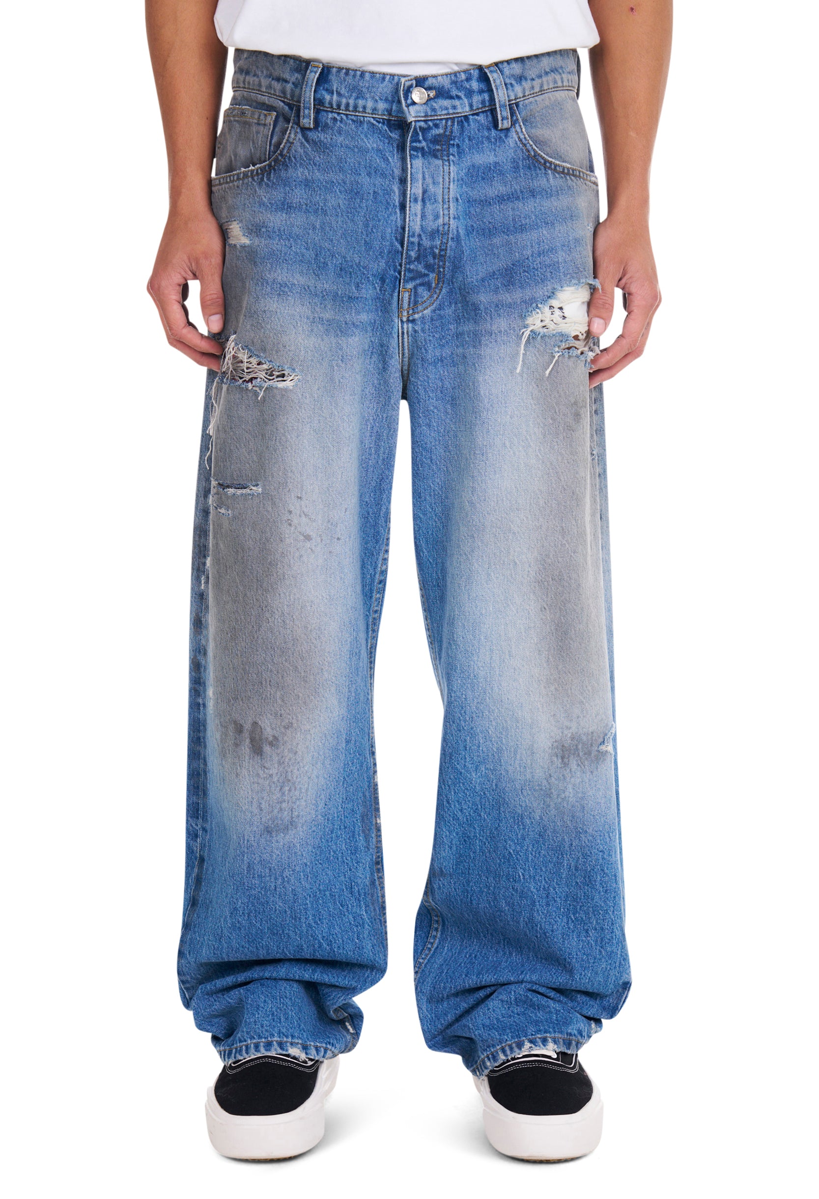 Dirty Wash Baggy Jeans