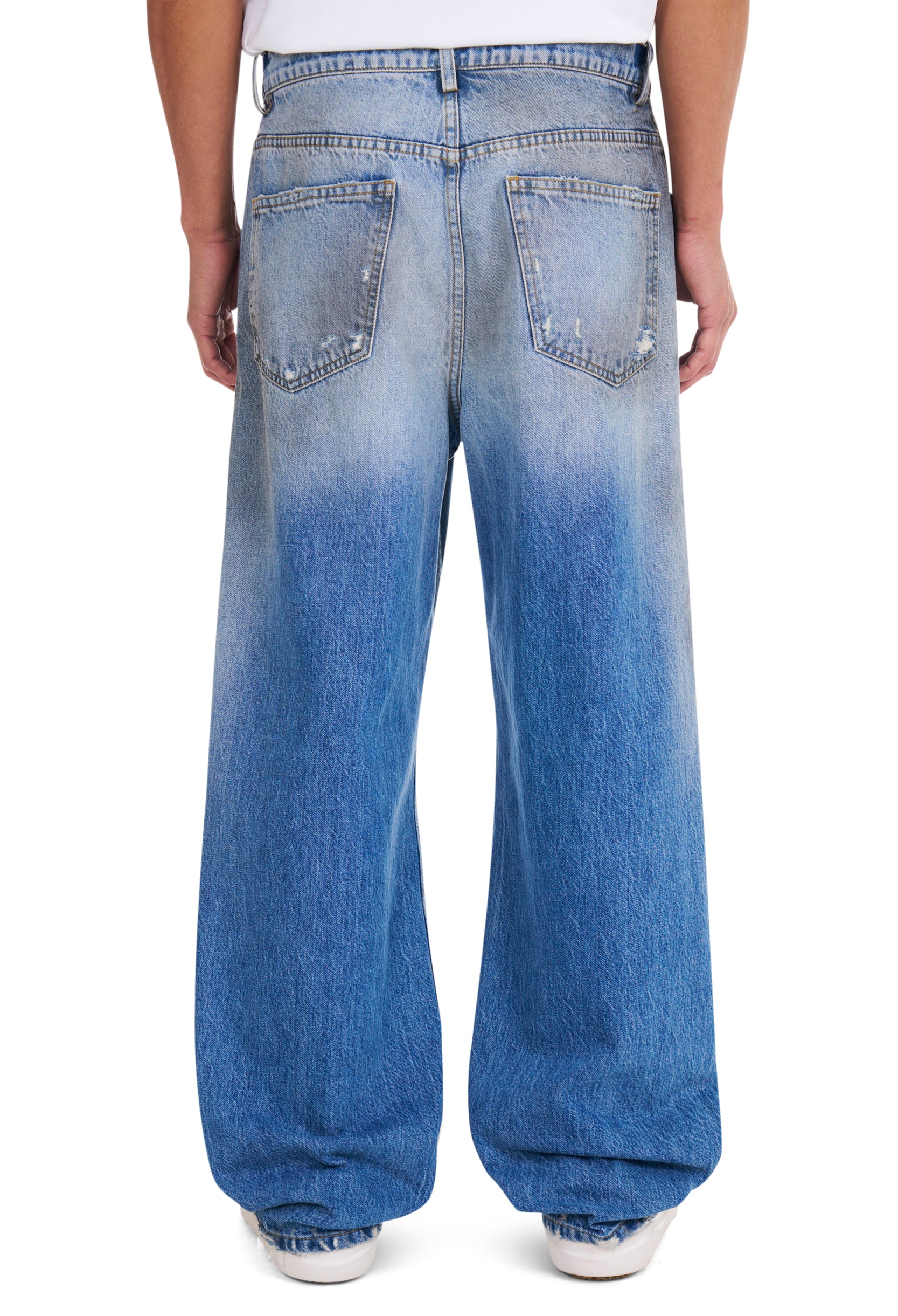 Dirty Wash Baggy Jeans – NAHMIAS