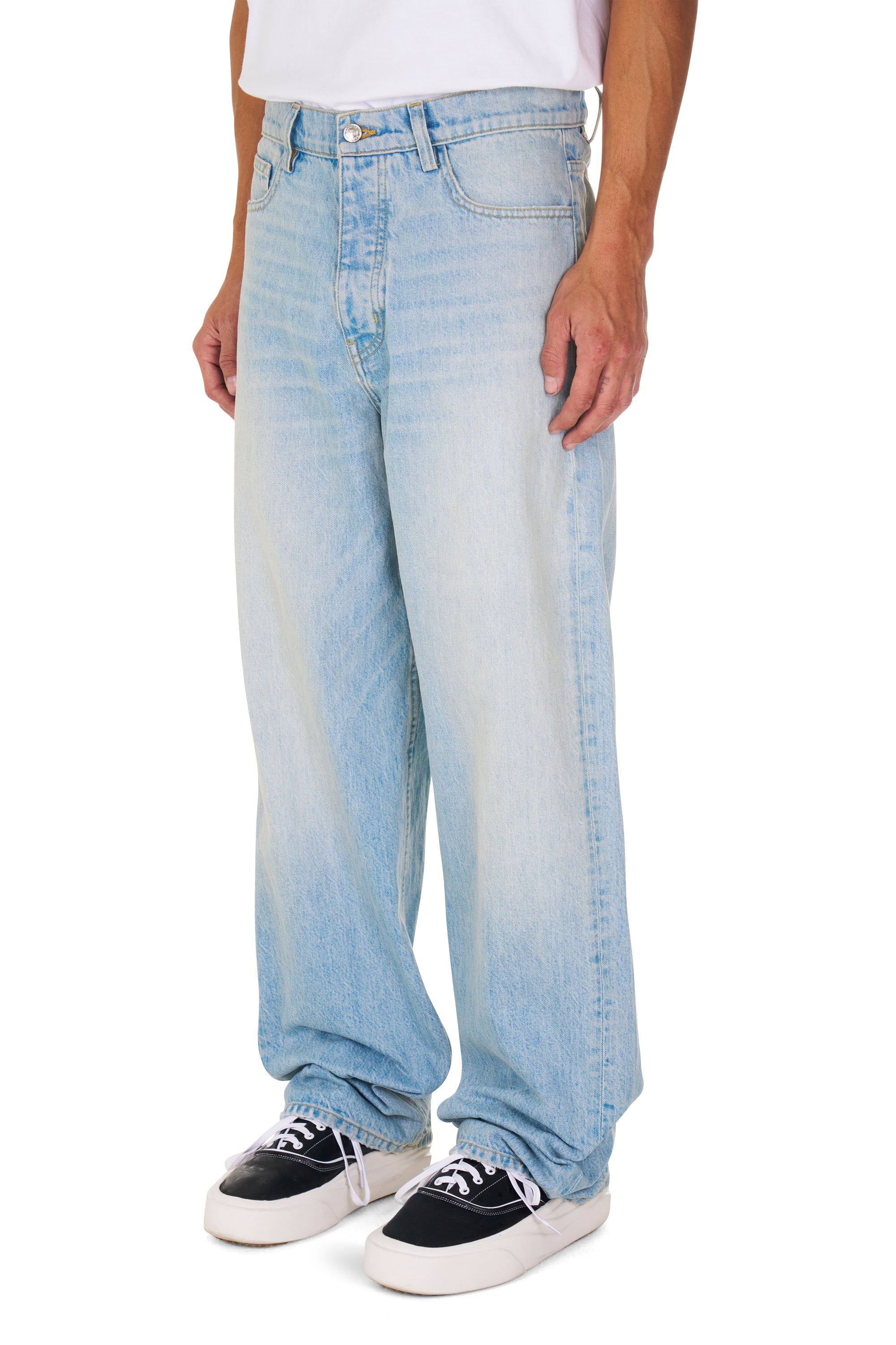 Light Wash Baggy Jeans