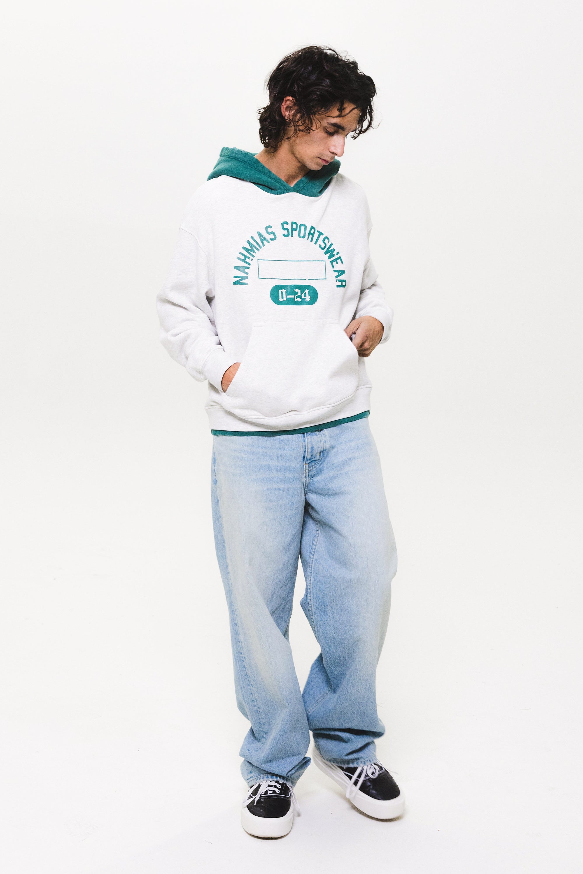 Light Wash Baggy Jeans