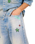 Bandaid Baggy Jeans