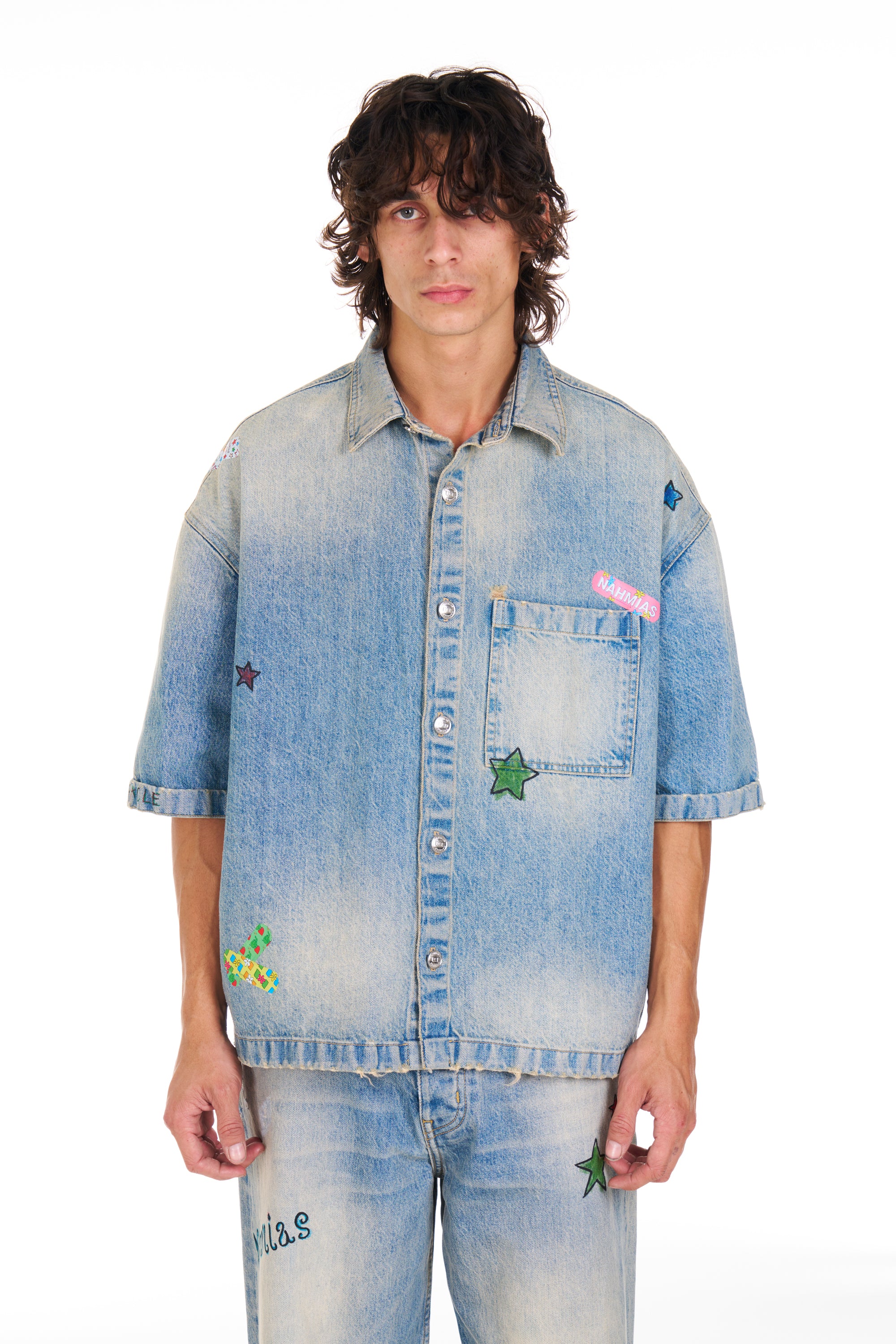 Denim Bandaid S/S Shirt