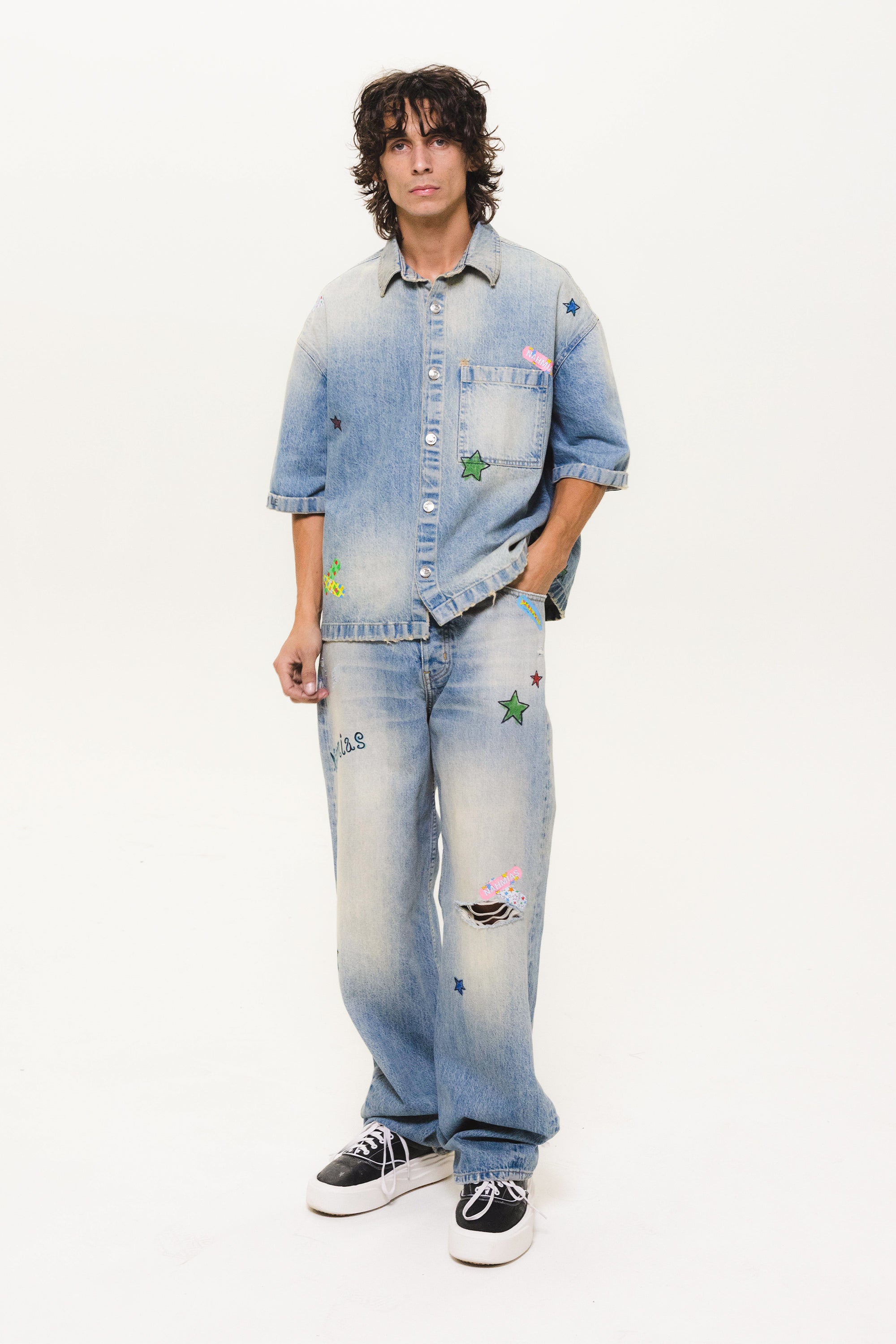 Denim Bandaid S/S Shirt