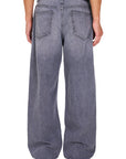 Grey Wash Baggy Jeans