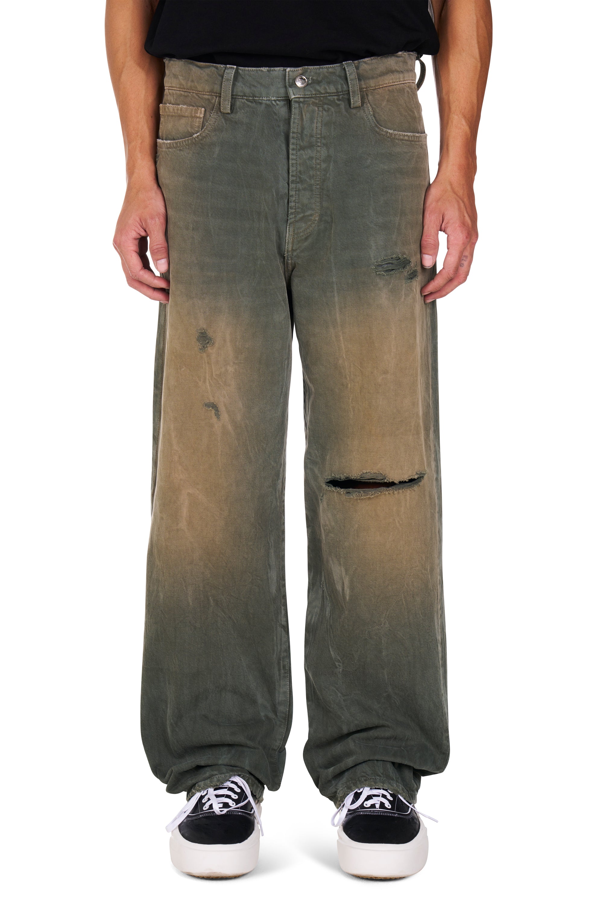 Forest Wash Baggy Jeans