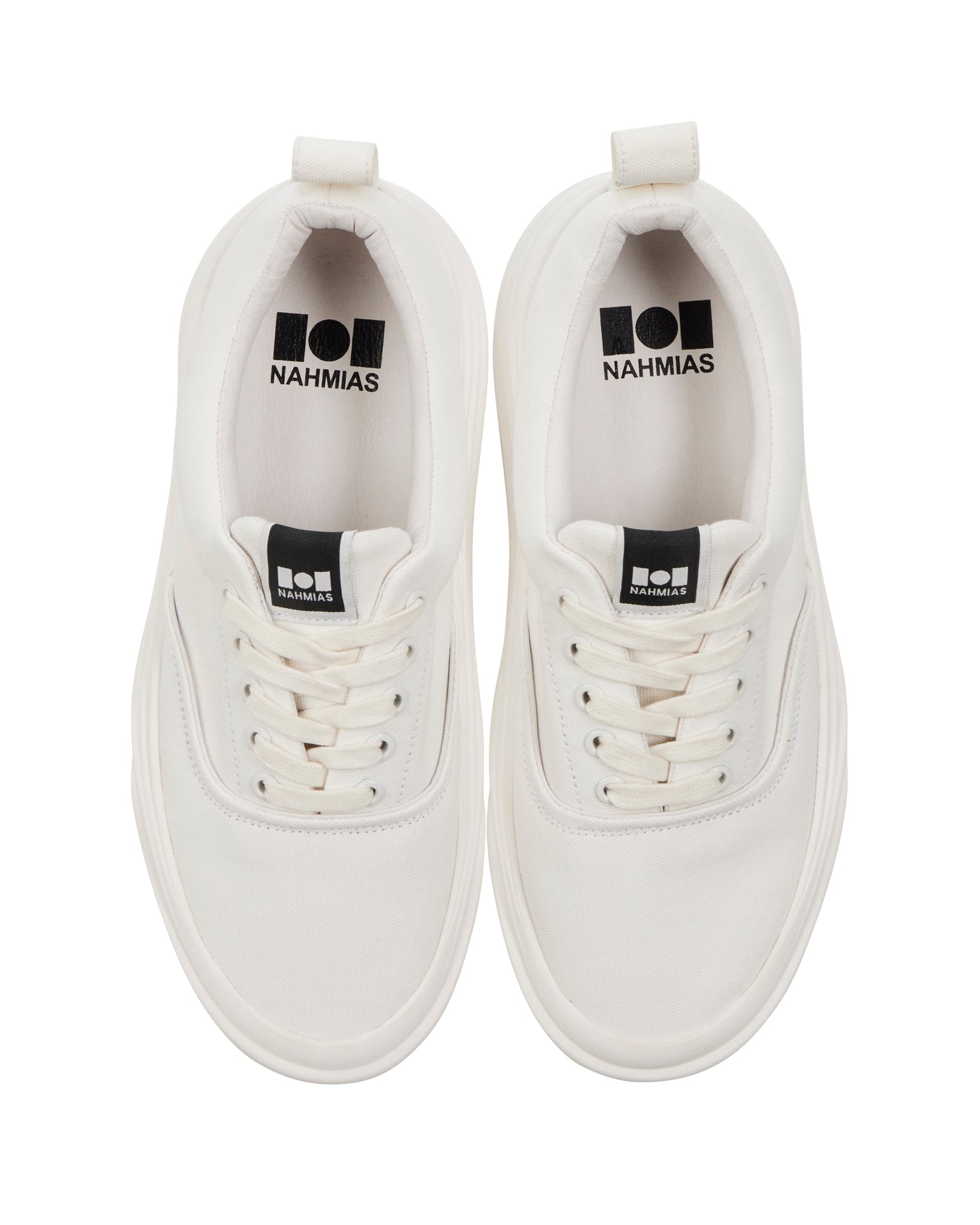 Ollie Canvas Sneaker in White