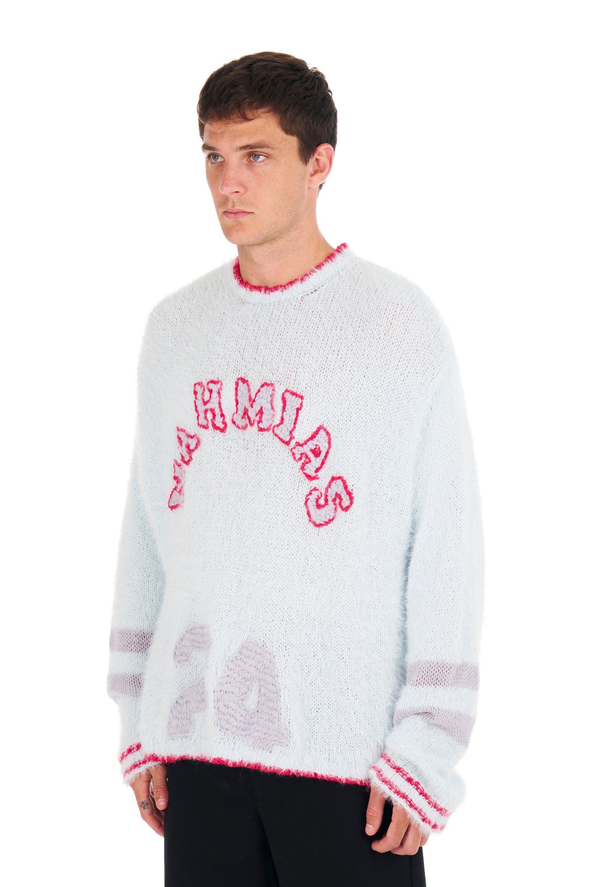 Graduation Knit Boxy Crewneck