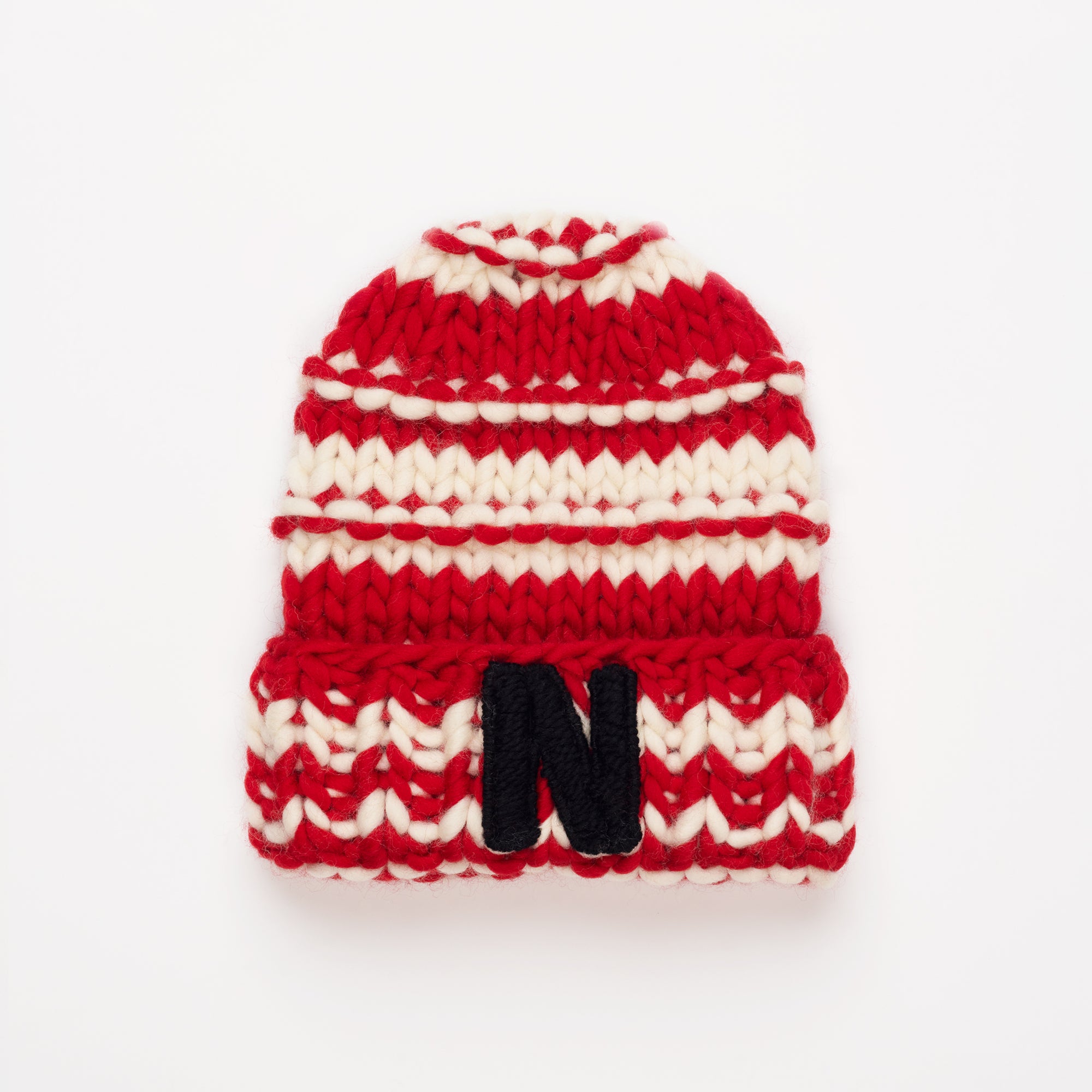 KNIT HOCKEY BEANIE