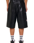 Leather Star Baggy Carpenter Shorts