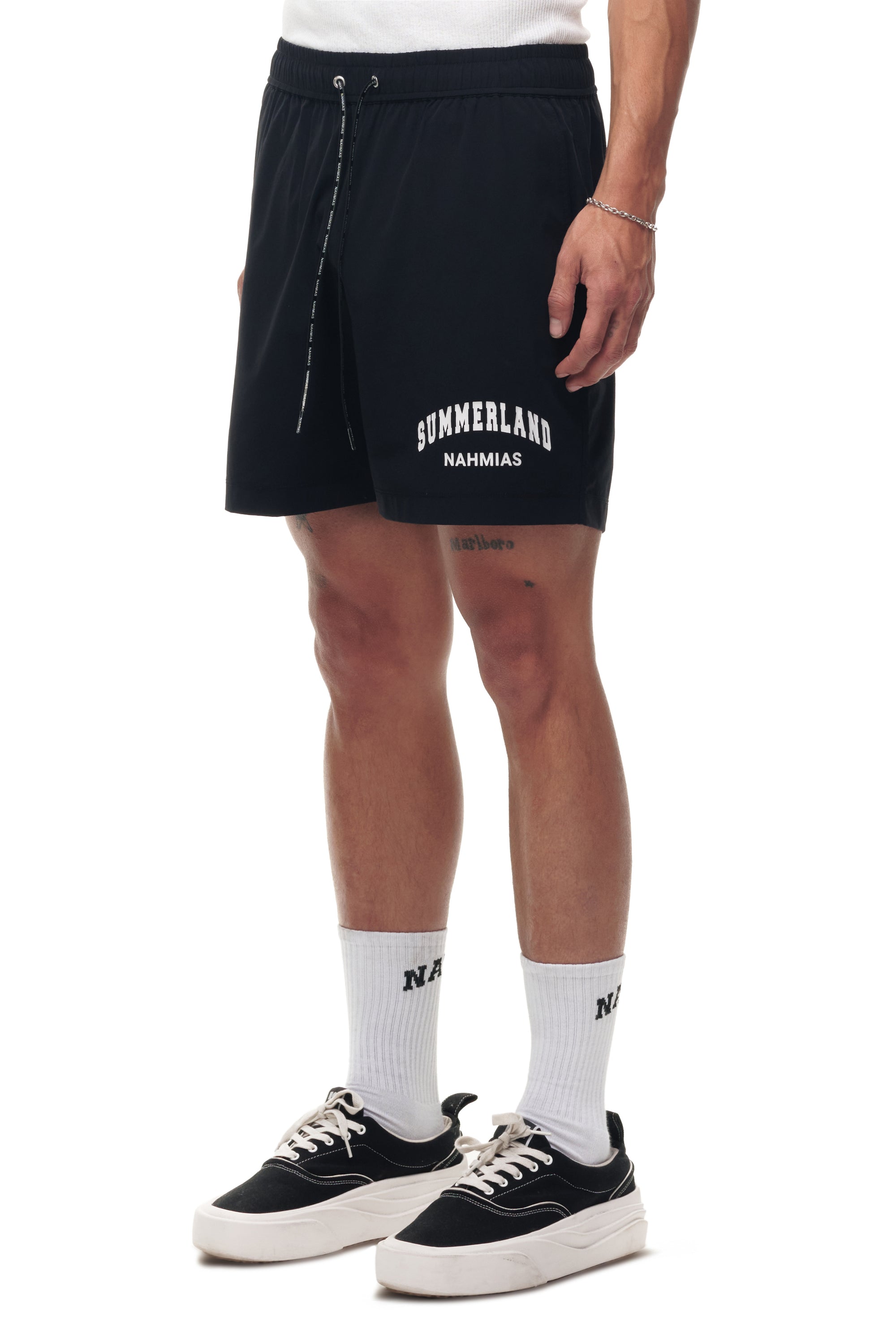 Summerland Nahmias Swim Trunks Black