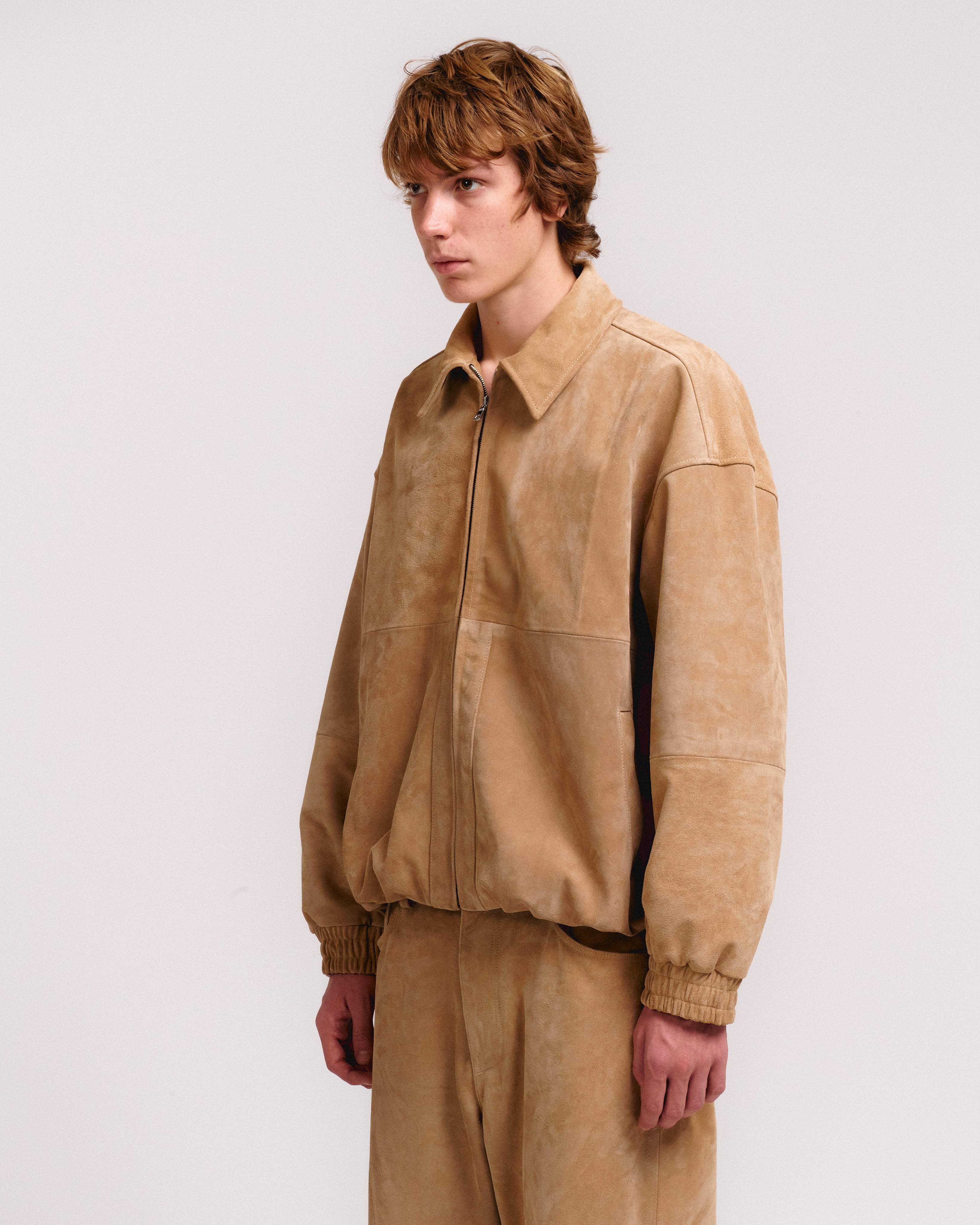 SUEDE STUDIO JACKET – NAHMIAS