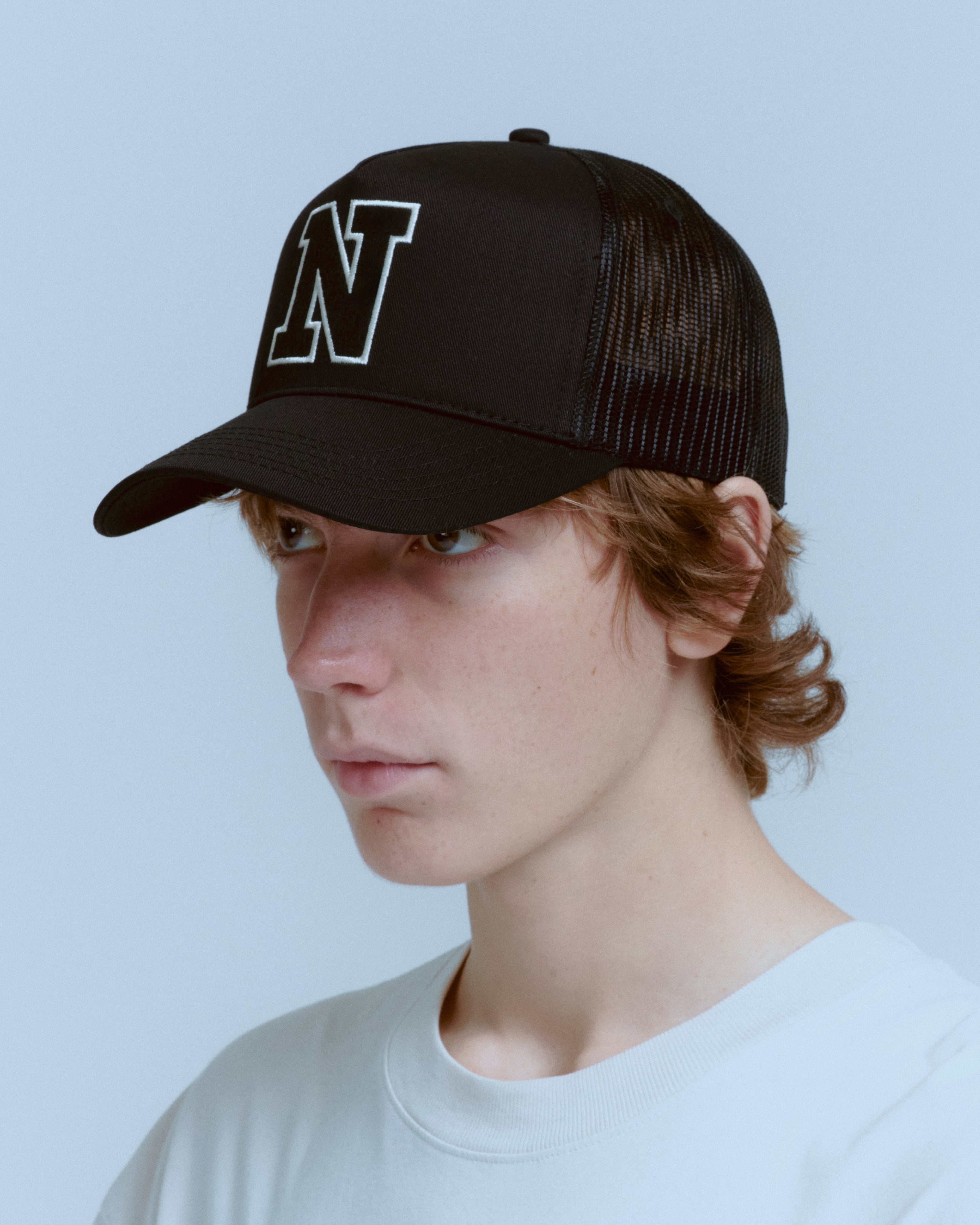 N Varsity Trucker Hat – NAHMIAS