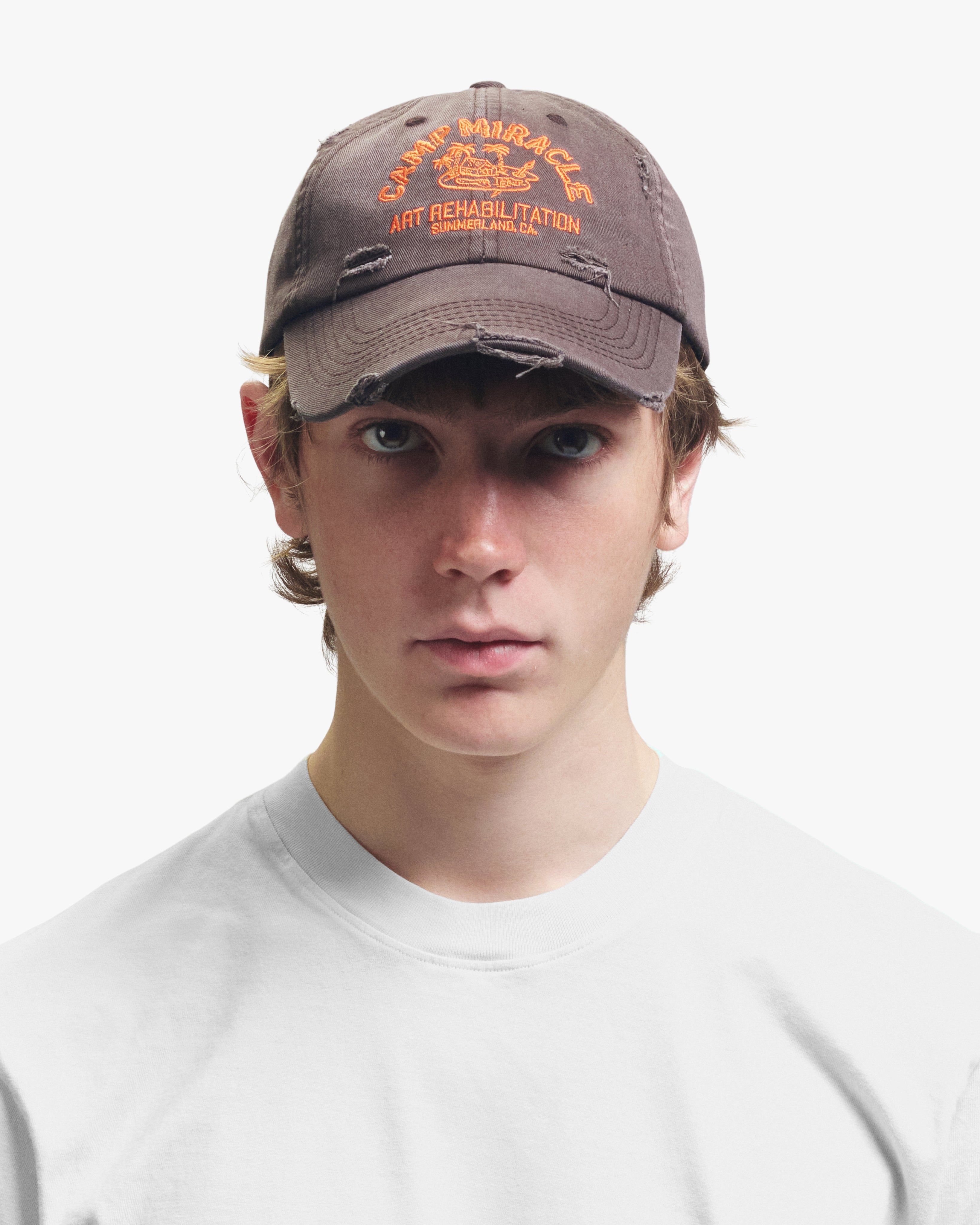 CAMP MIRACLE 6 PANEL HAT – NAHMIAS