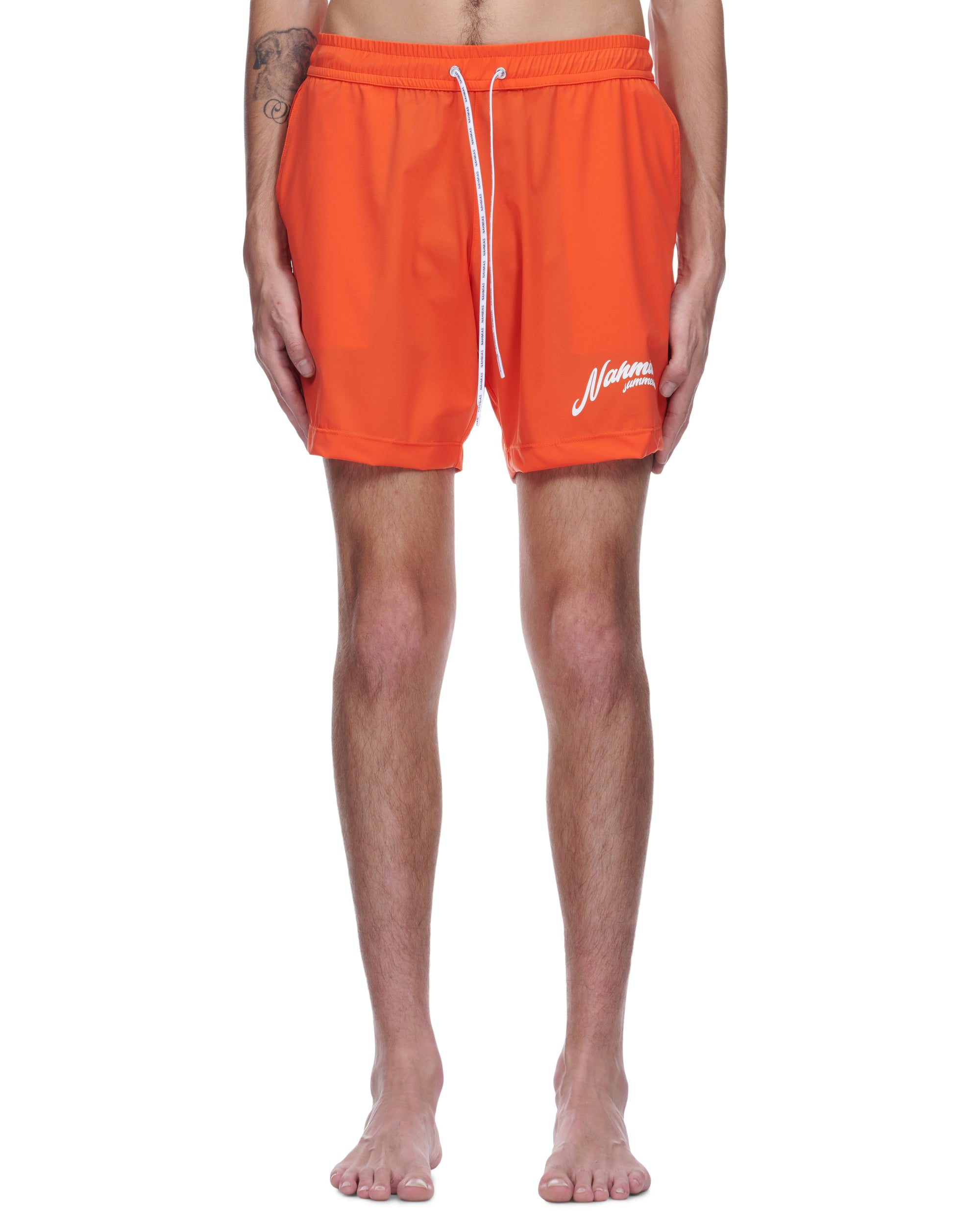 Nahmias Summerland Swim Trunks in Orange