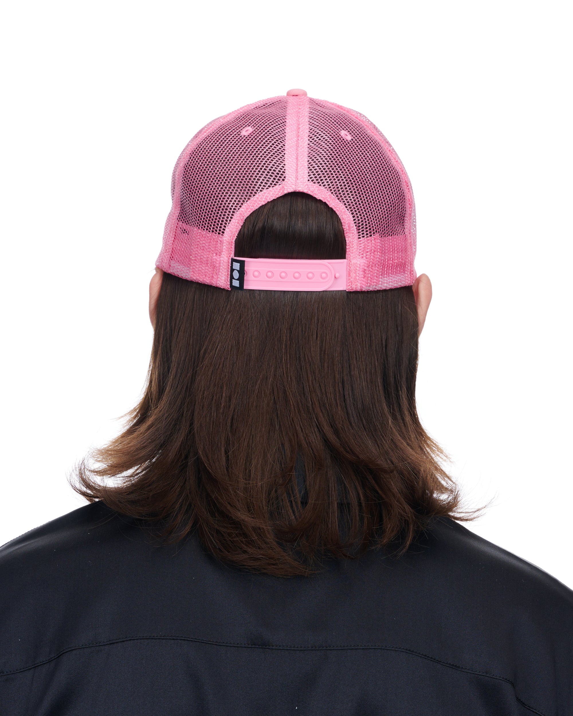 Nahmias Butterfly Arch Trucker Hat in Pink