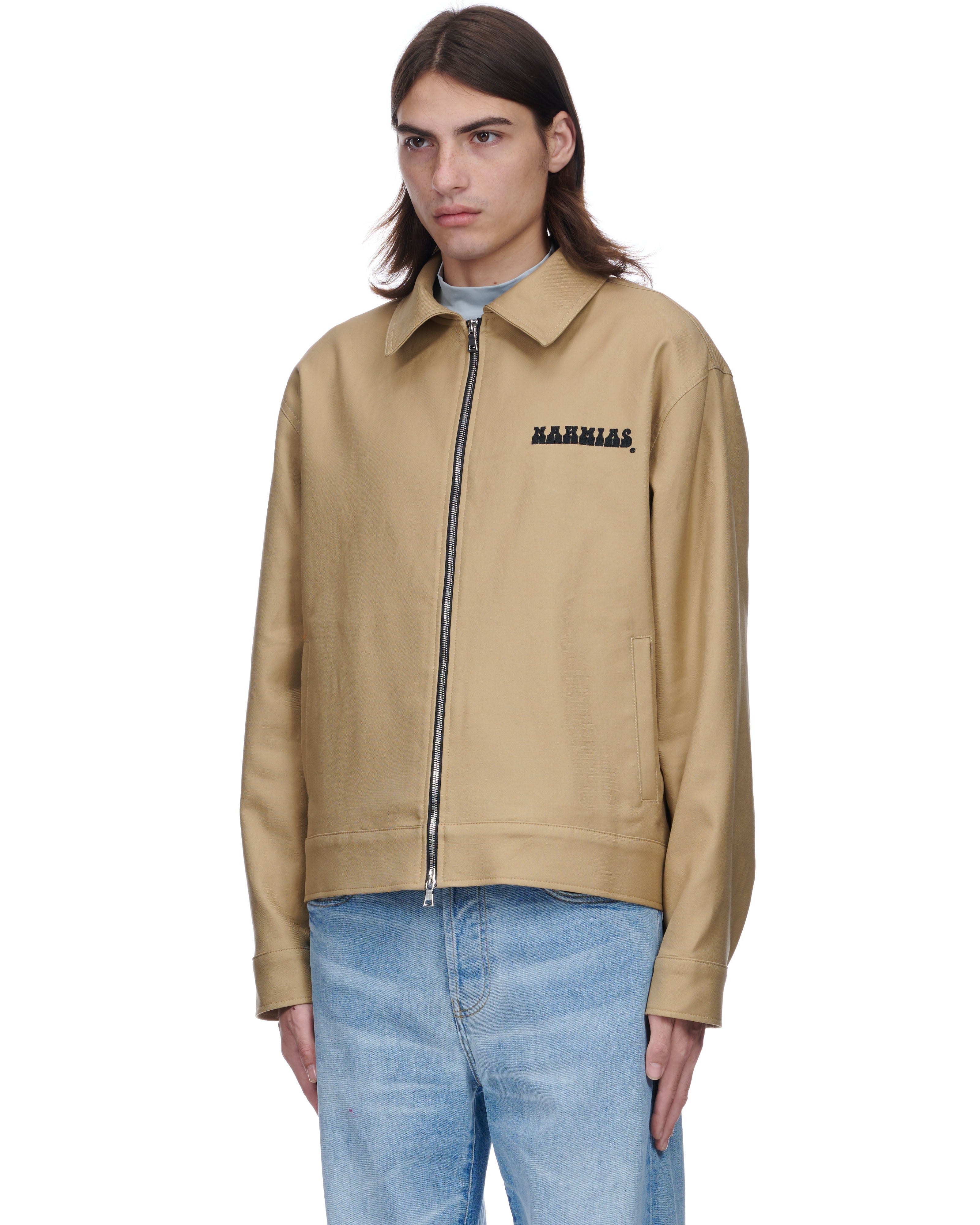 Zip Up Worker Jacket