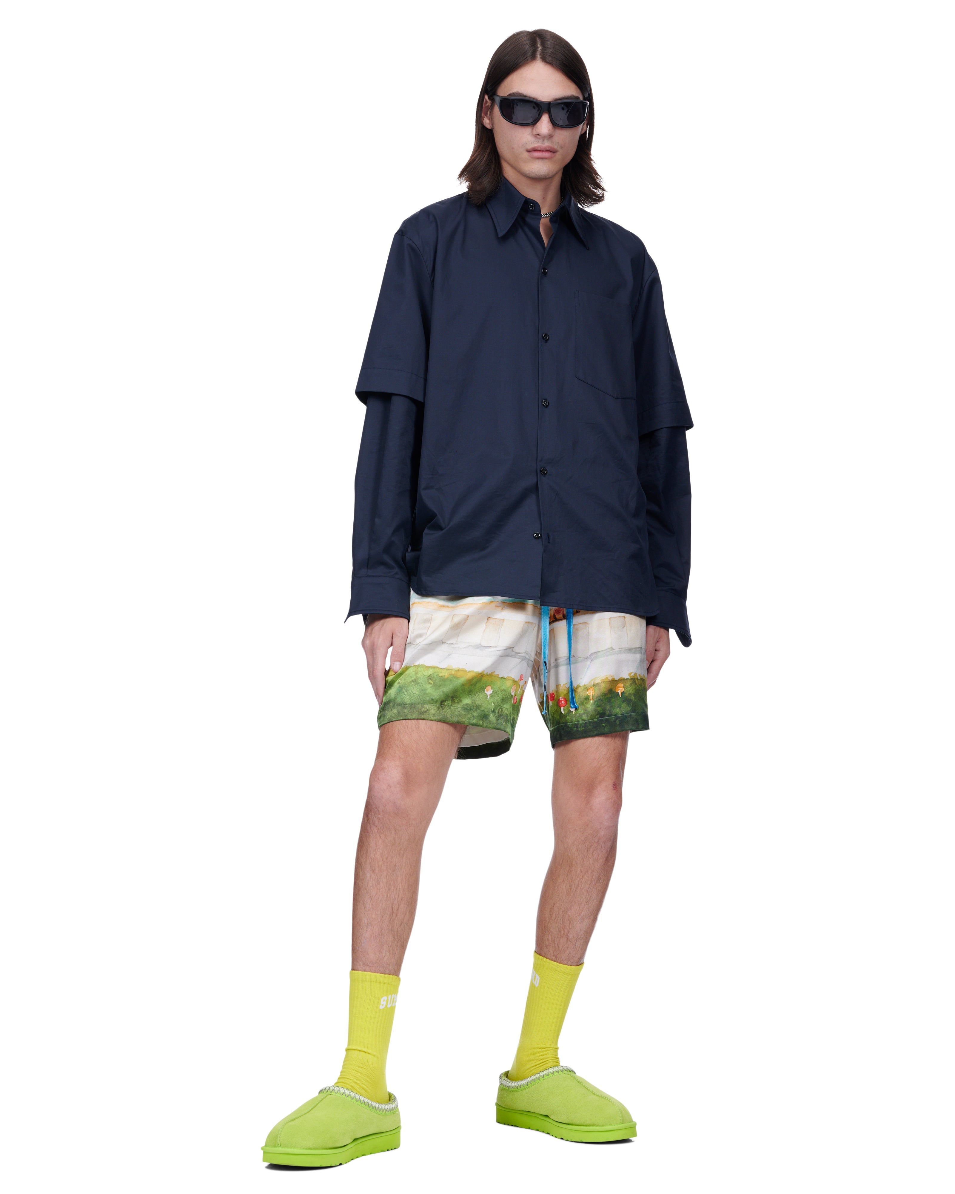 Butterfly Beach Silk Shorts