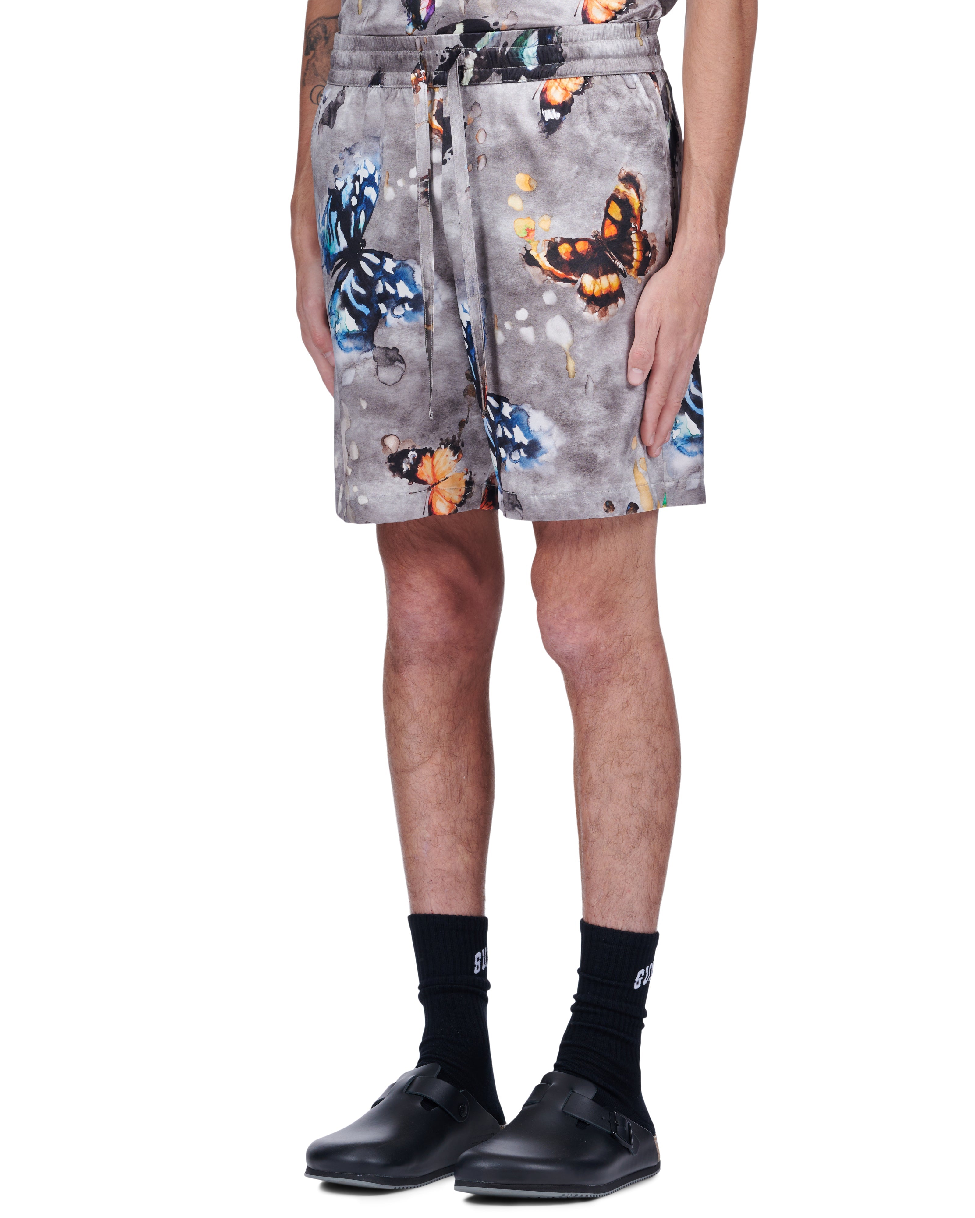 Butterfly Silk Shorts