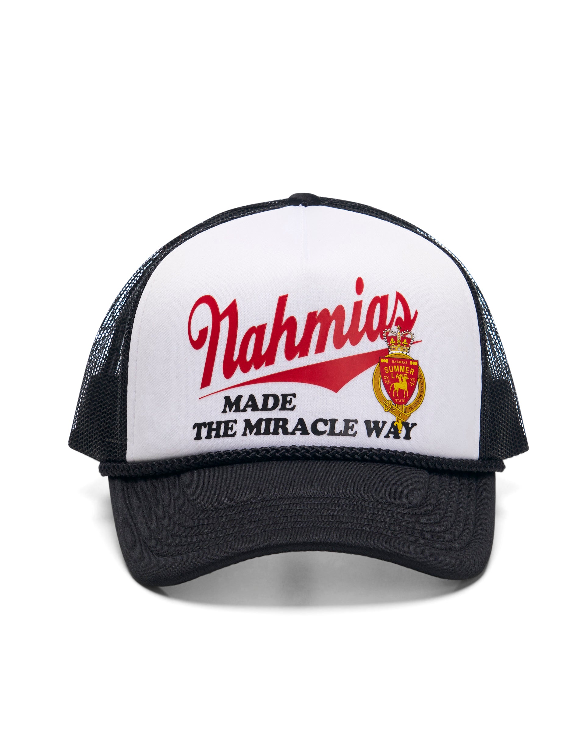 Miracle Way Trucker Hat in Black