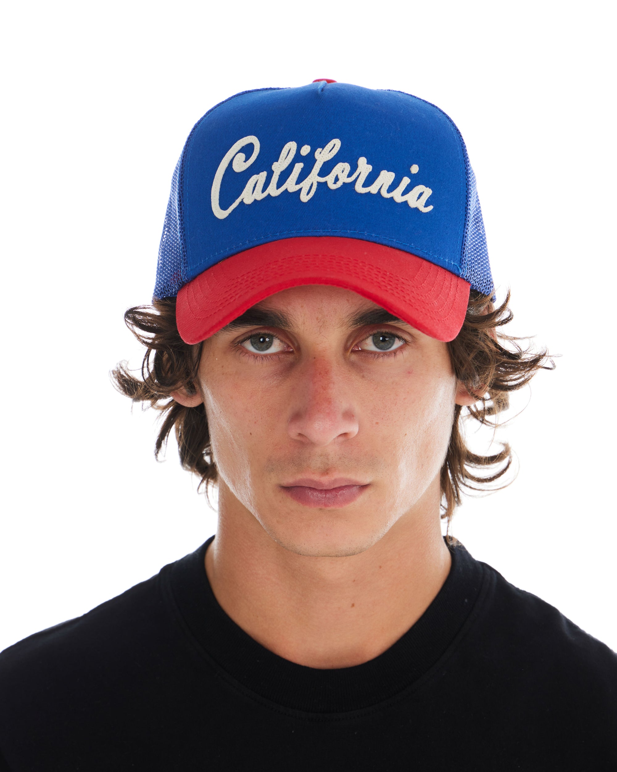 California Trucker Hat in Ocean