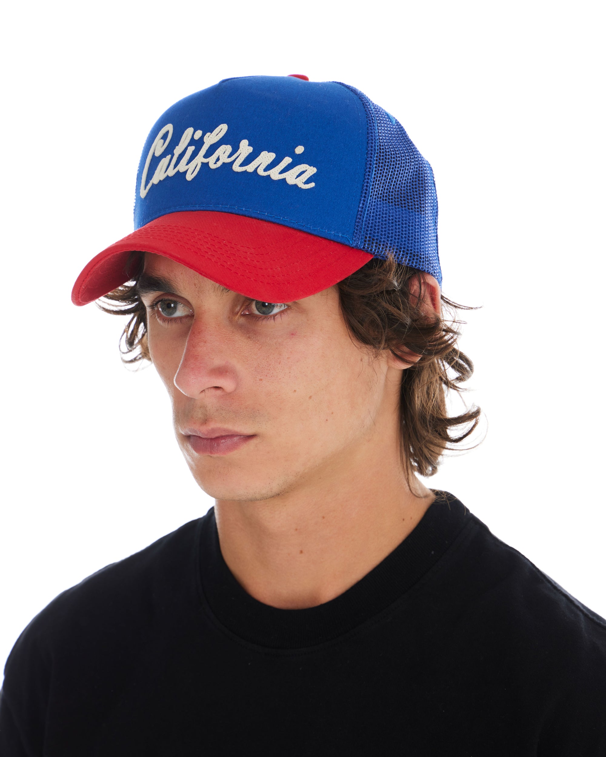 California Trucker Hat in Ocean