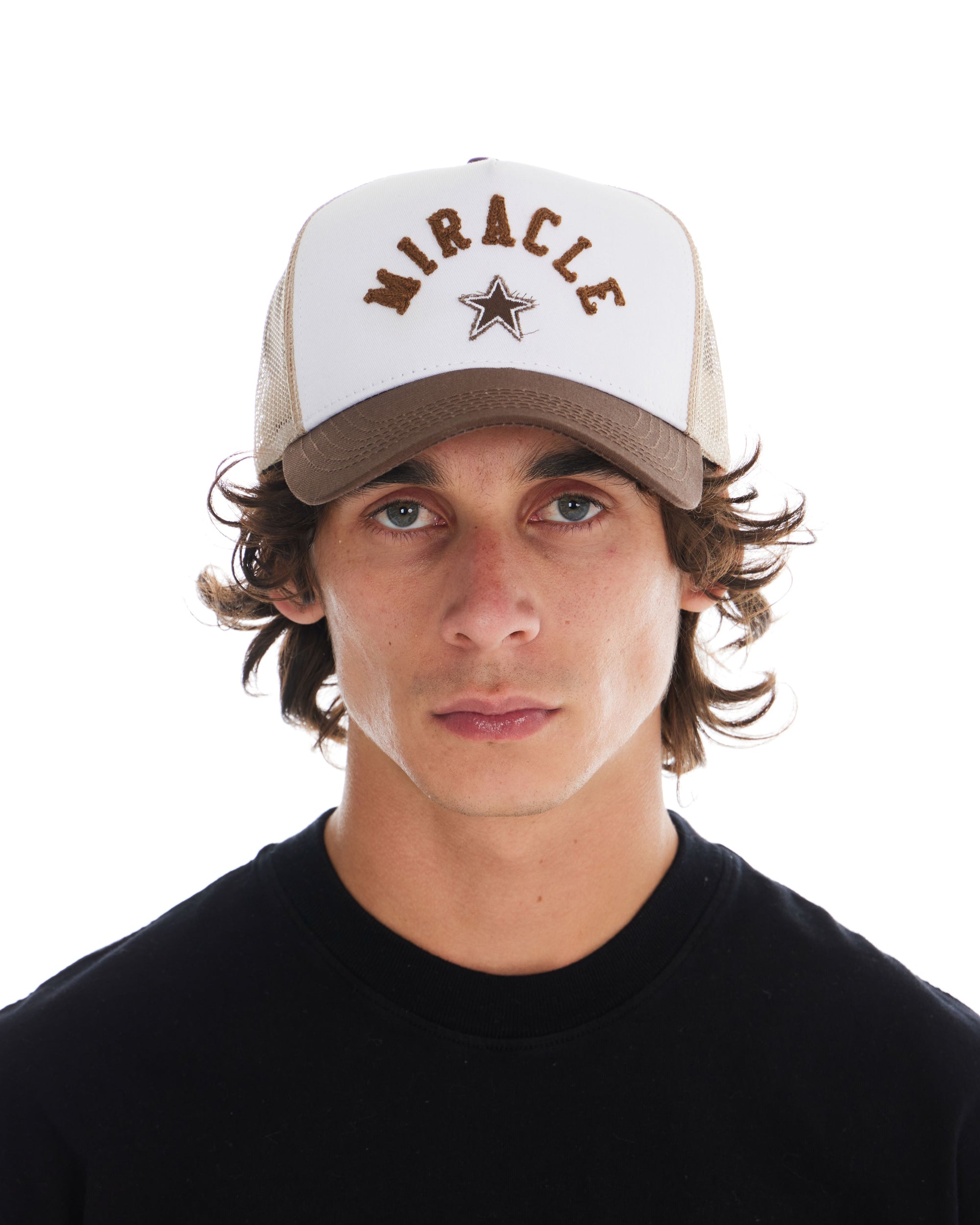 Players Trucker Hat in Brown