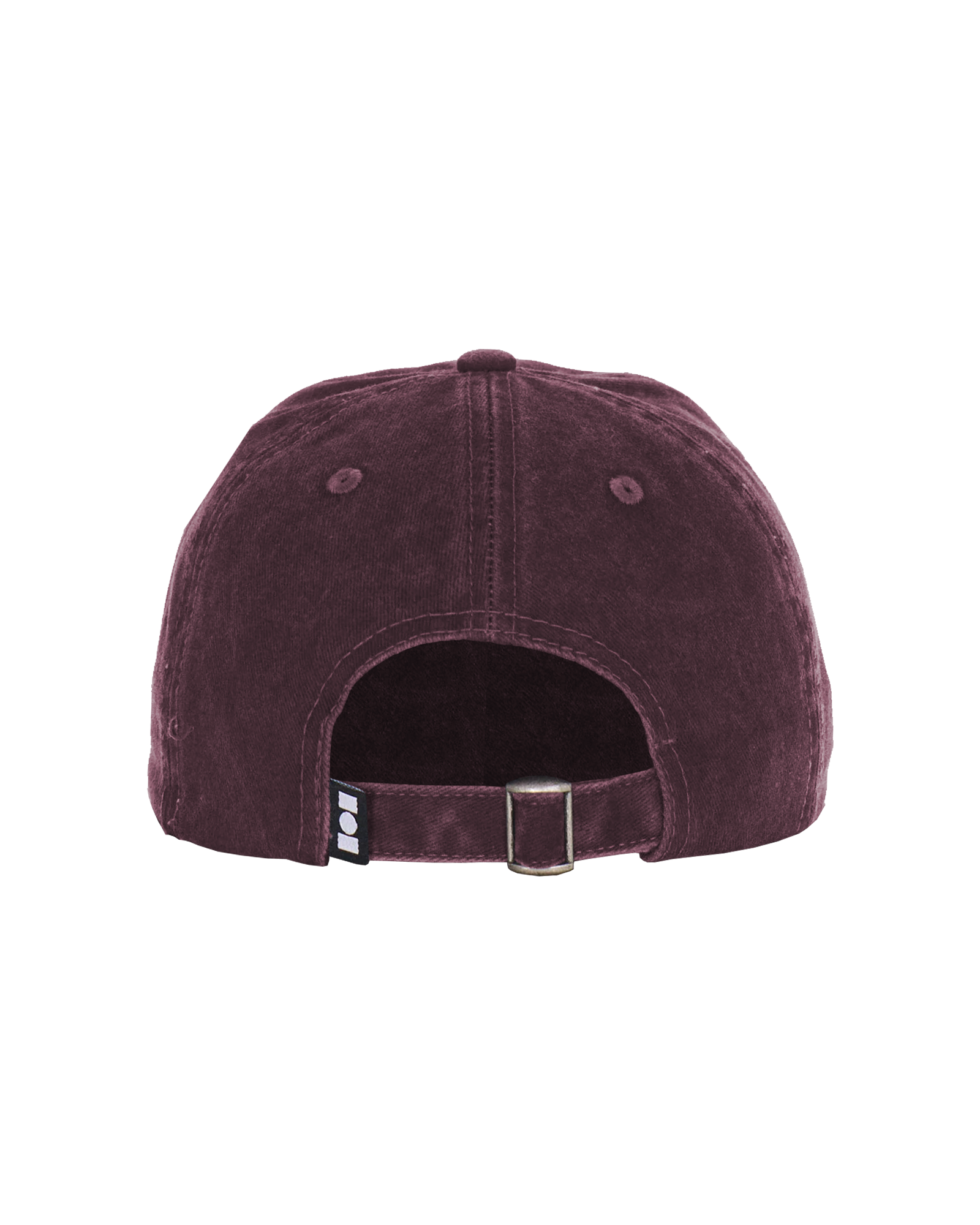NAHMIAS CHENILLE DAD CAP IN BURGUNDY