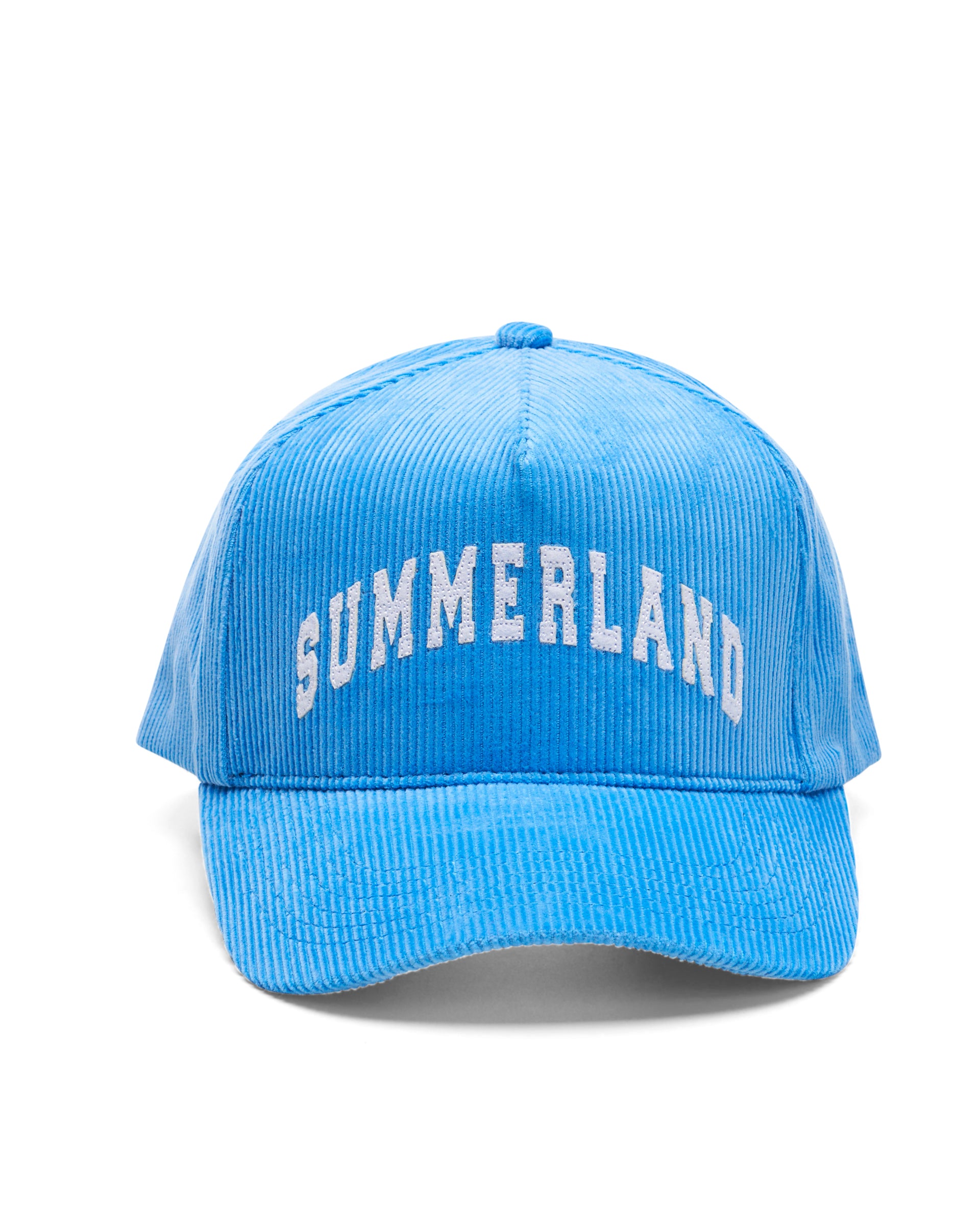 Summerland Corduroy Trucker Hat Light Blue