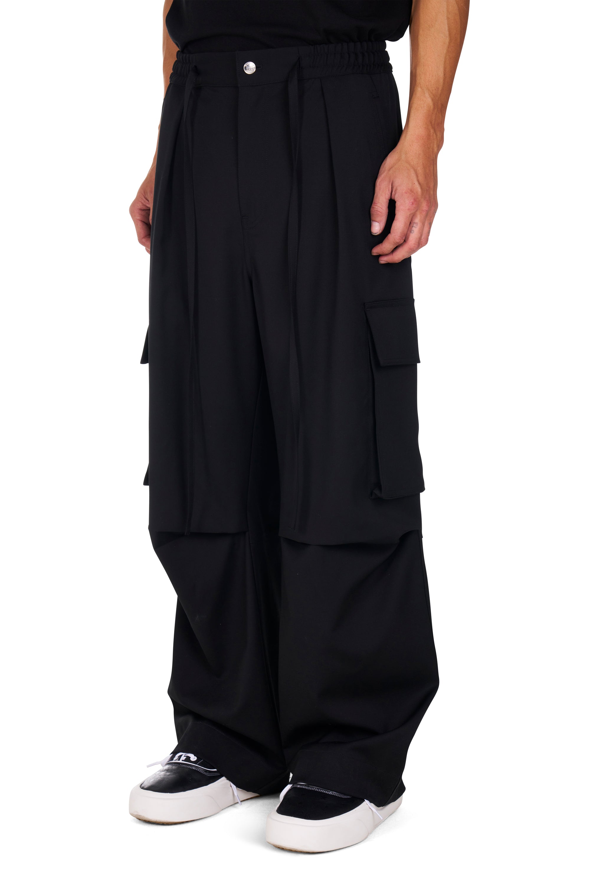 Pleated Cargos