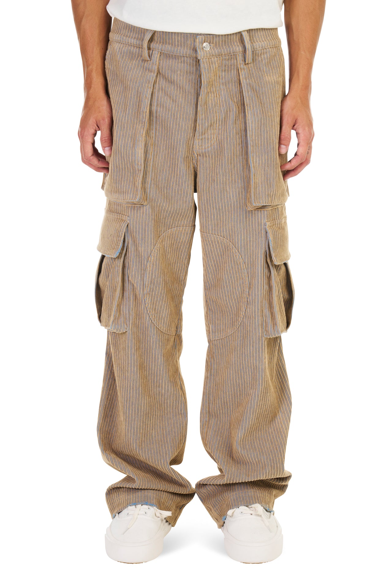 Corduroy Logo Cargo Pants – NAHMIAS