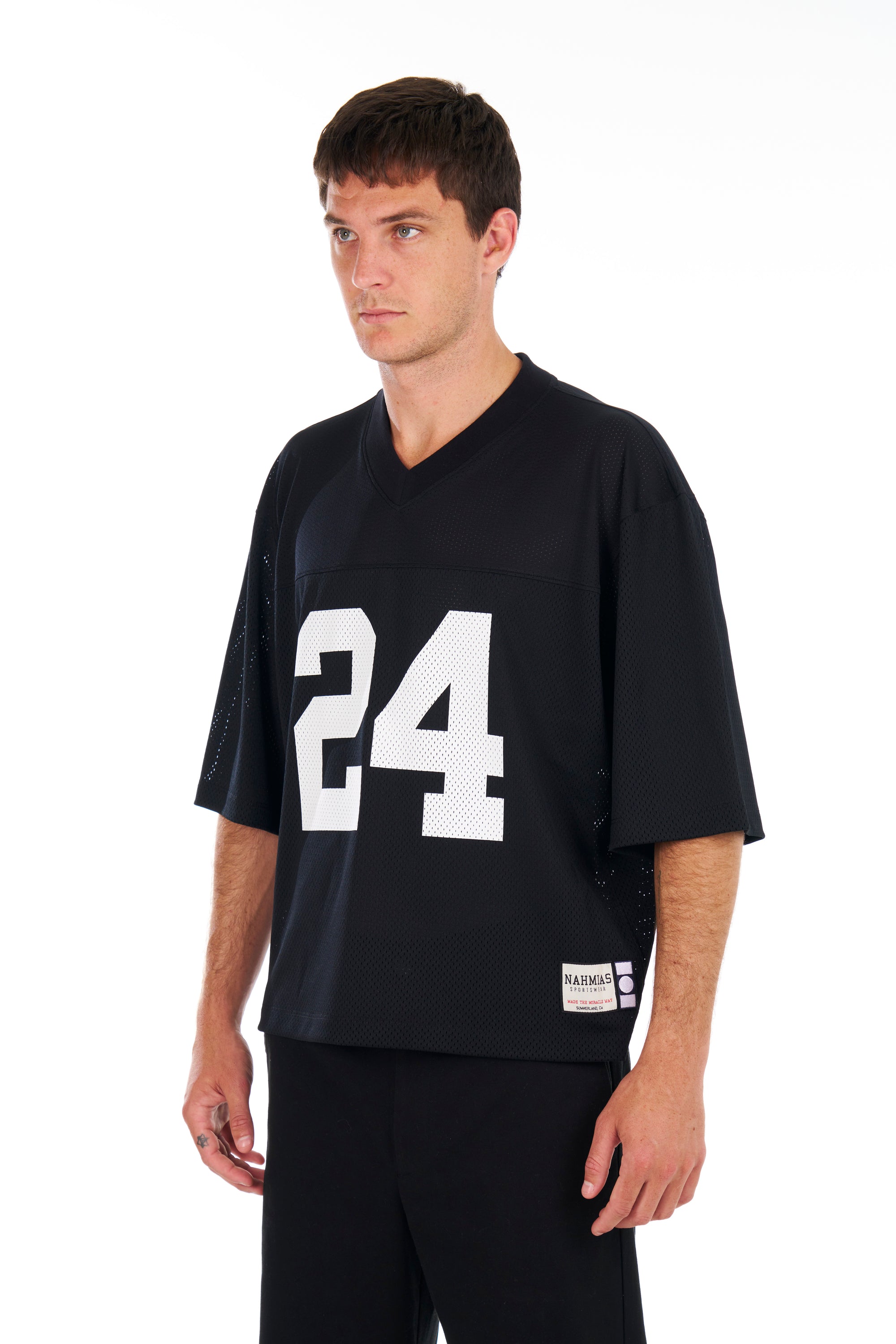 24 Mesh Boxy Jersey