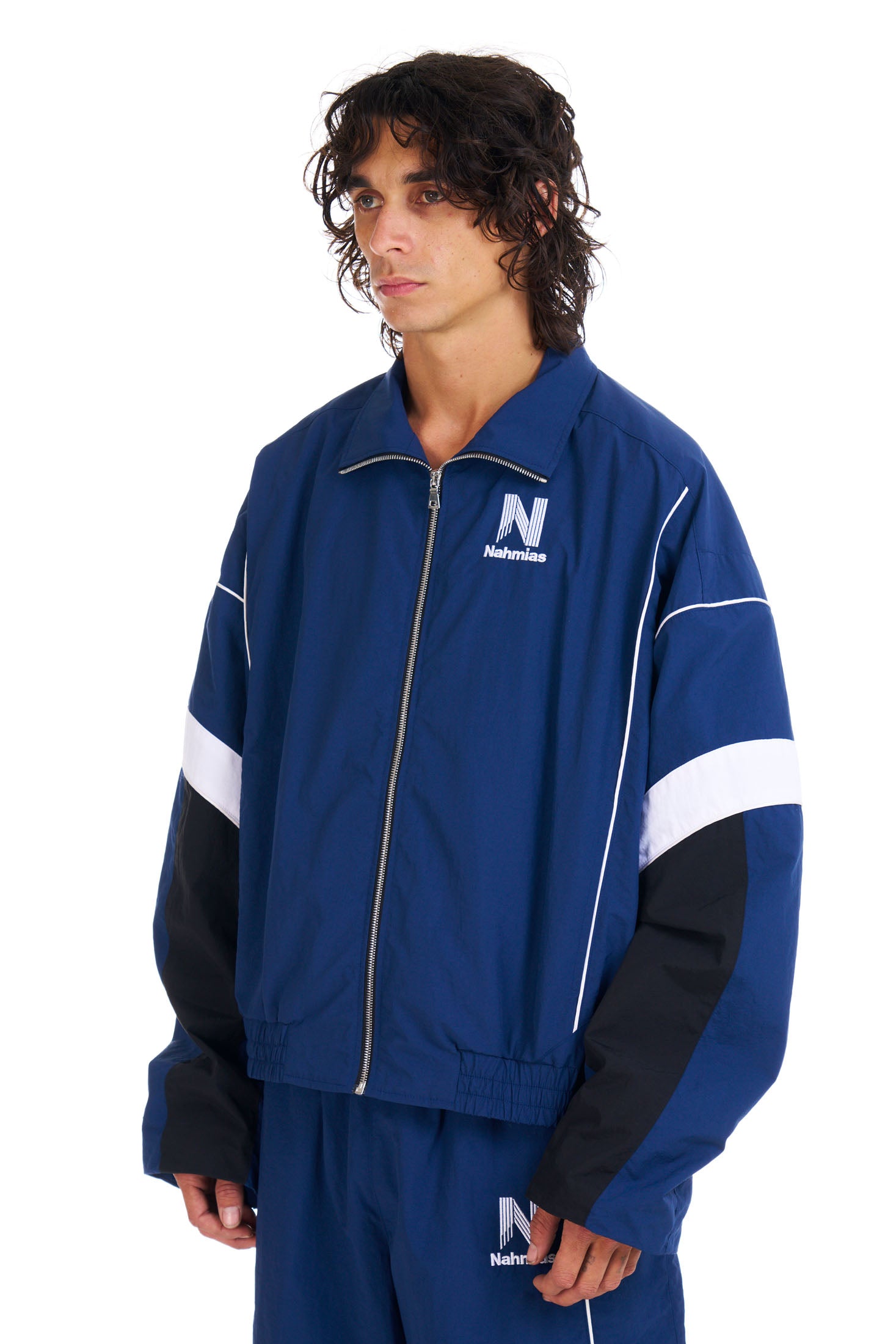 Warm Up Jacket in Cobalt – NAHMIAS