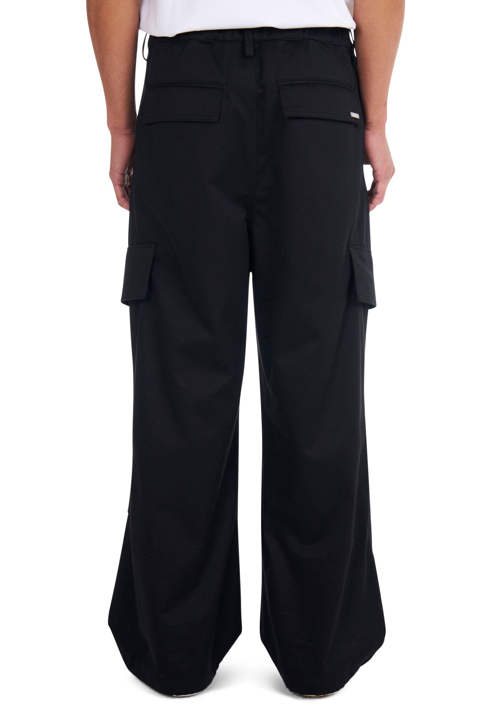 BlessU Baggy Cargo Pants 系統迷子様用 Neighborhood Wide Cargo Pants | Black | SVD USA
