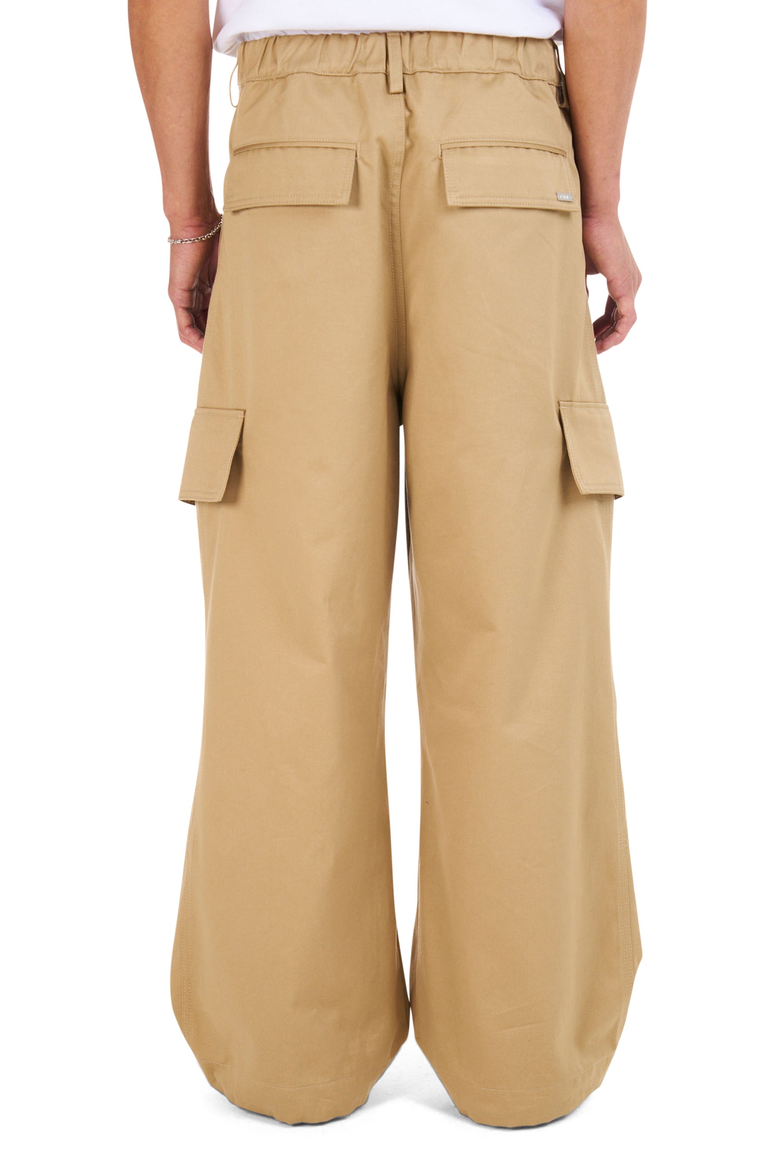 Oversized Cotton Cargos in Sand – NAHMIAS