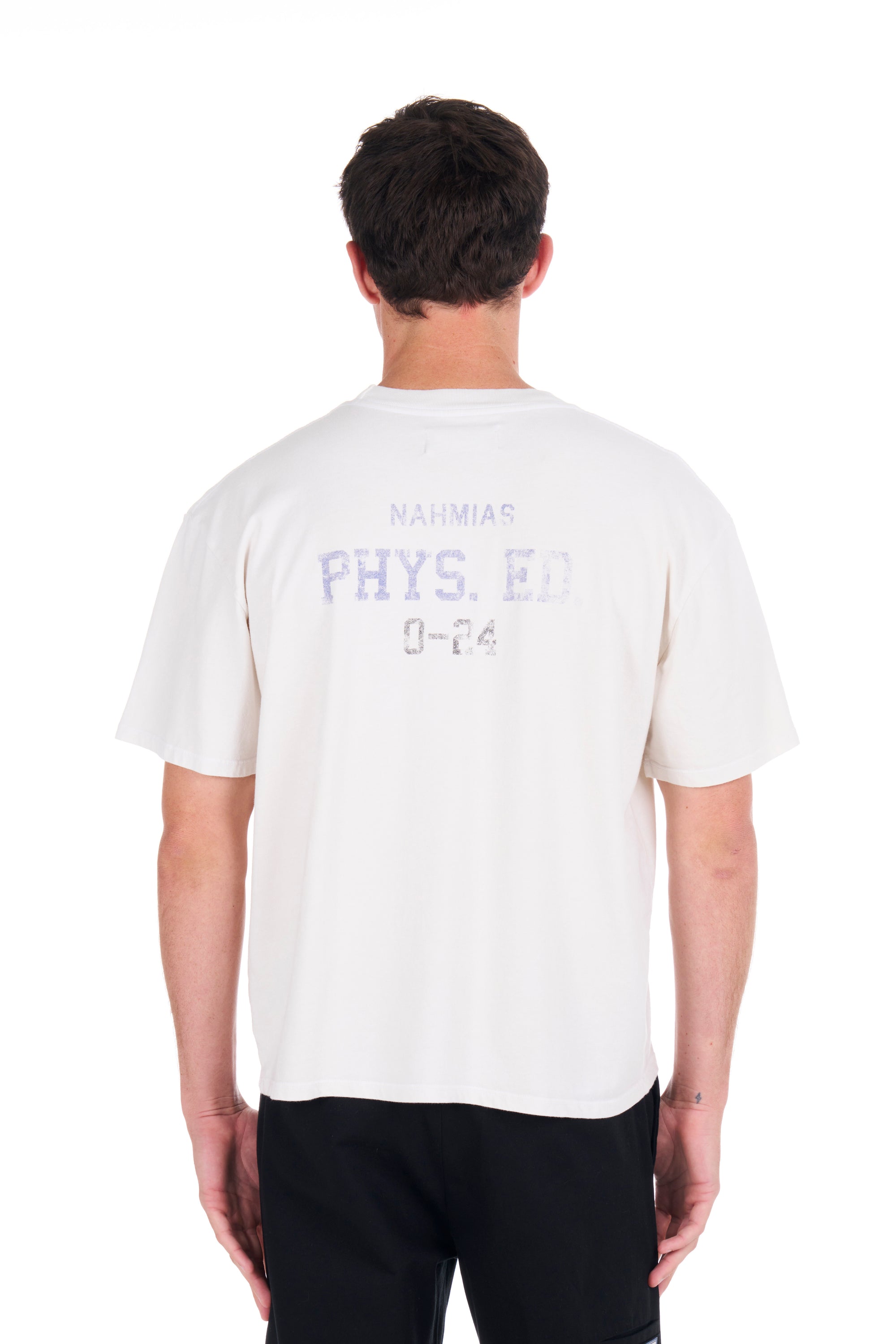 PHYS. ED. Boxy T-shirt in White