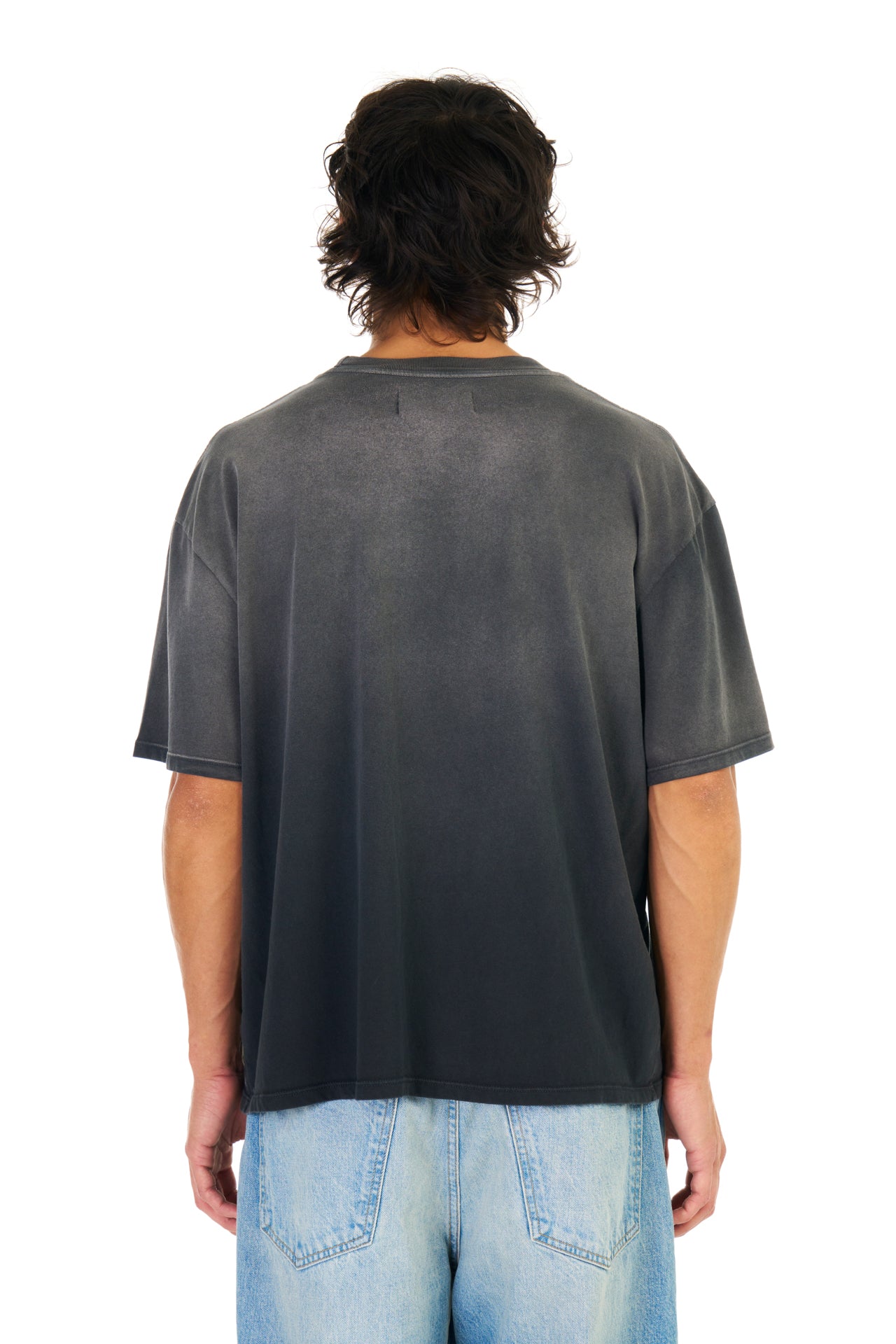 Terraestiva Boxy T-shirt Worn Black