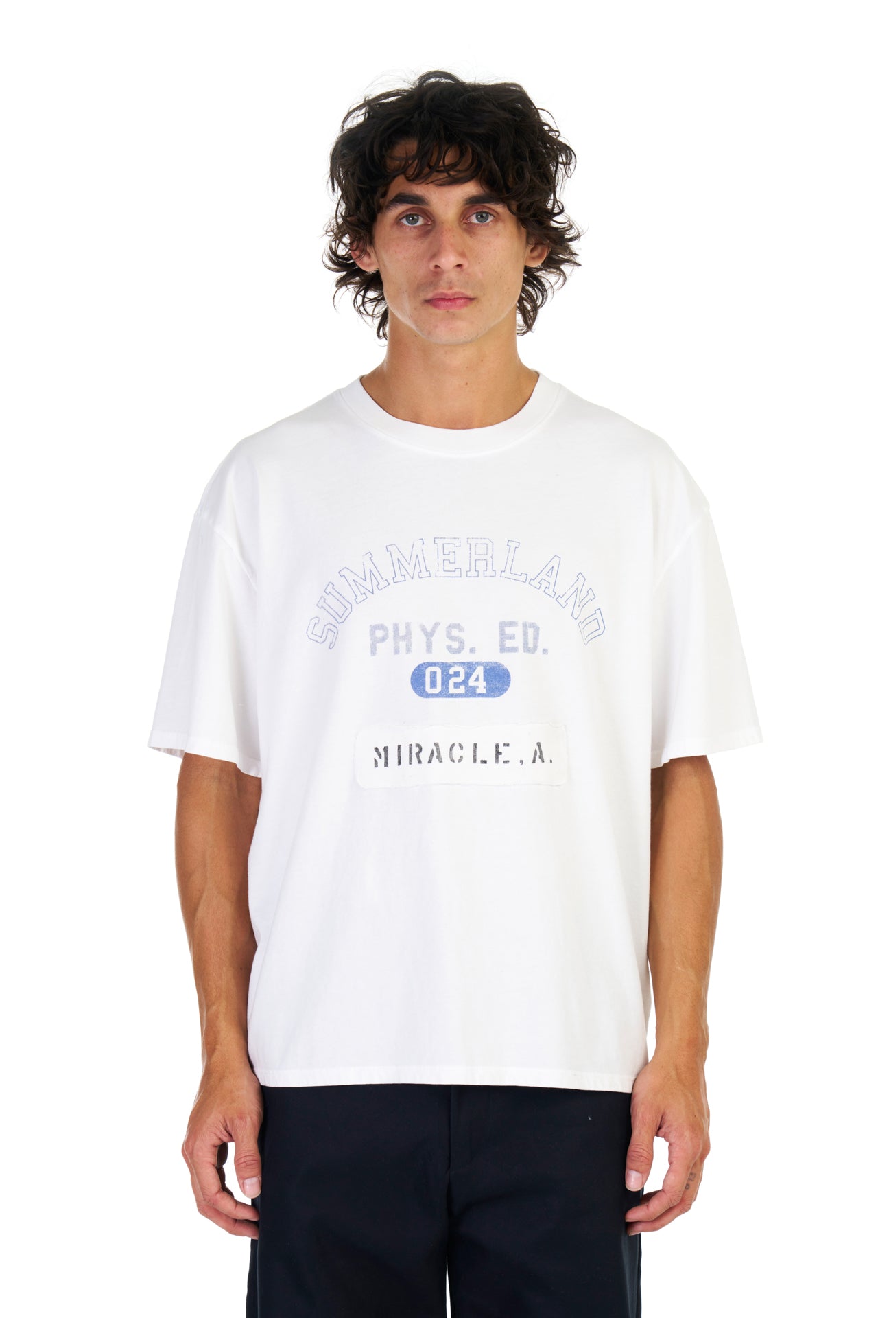 Miracle, A. Boxy T-shirt in White