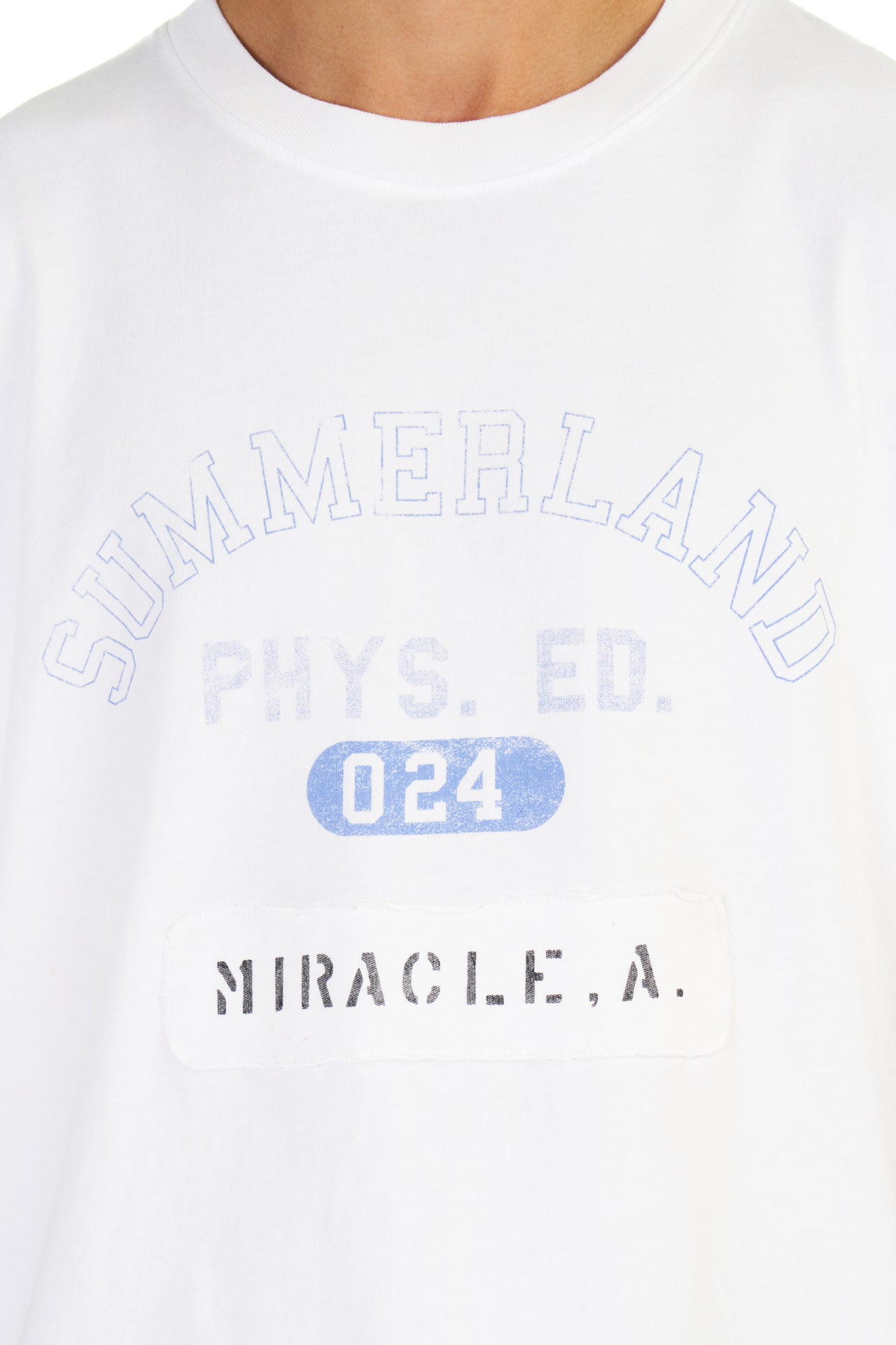 Miracle, A. Boxy T-shirt in White