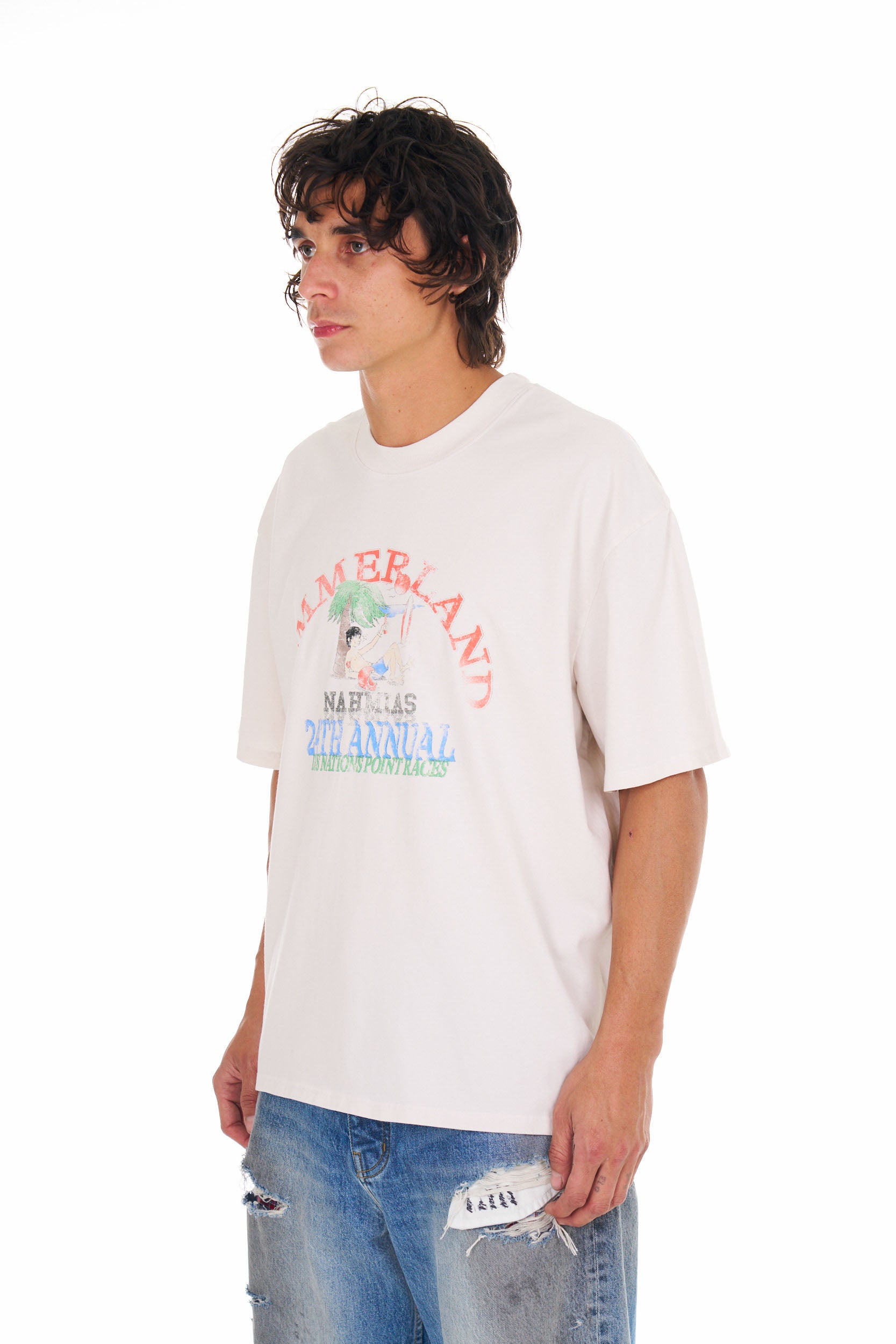 Point Dune Races Boxy T-shirt