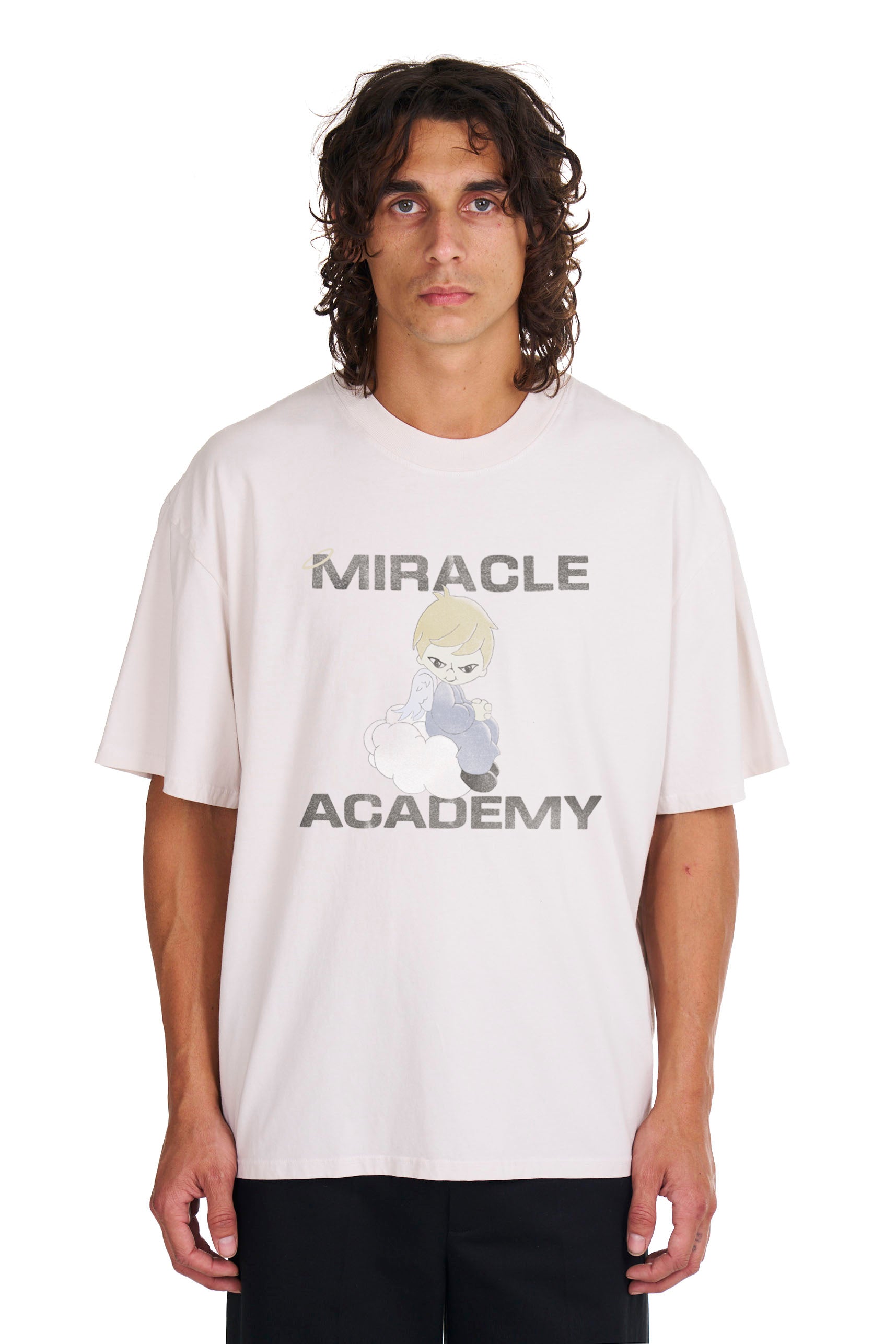 MIRACLE ACADEMY ANGEL BOXY T-SHIRT