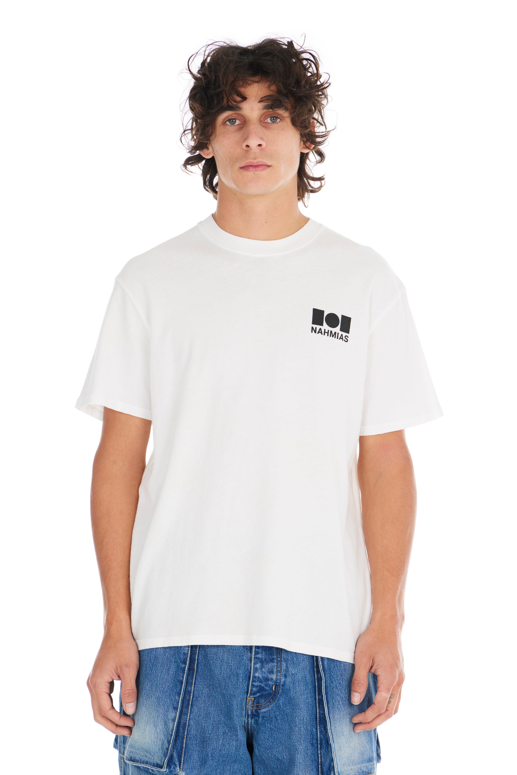 Logo Cotton T-Shirt in White