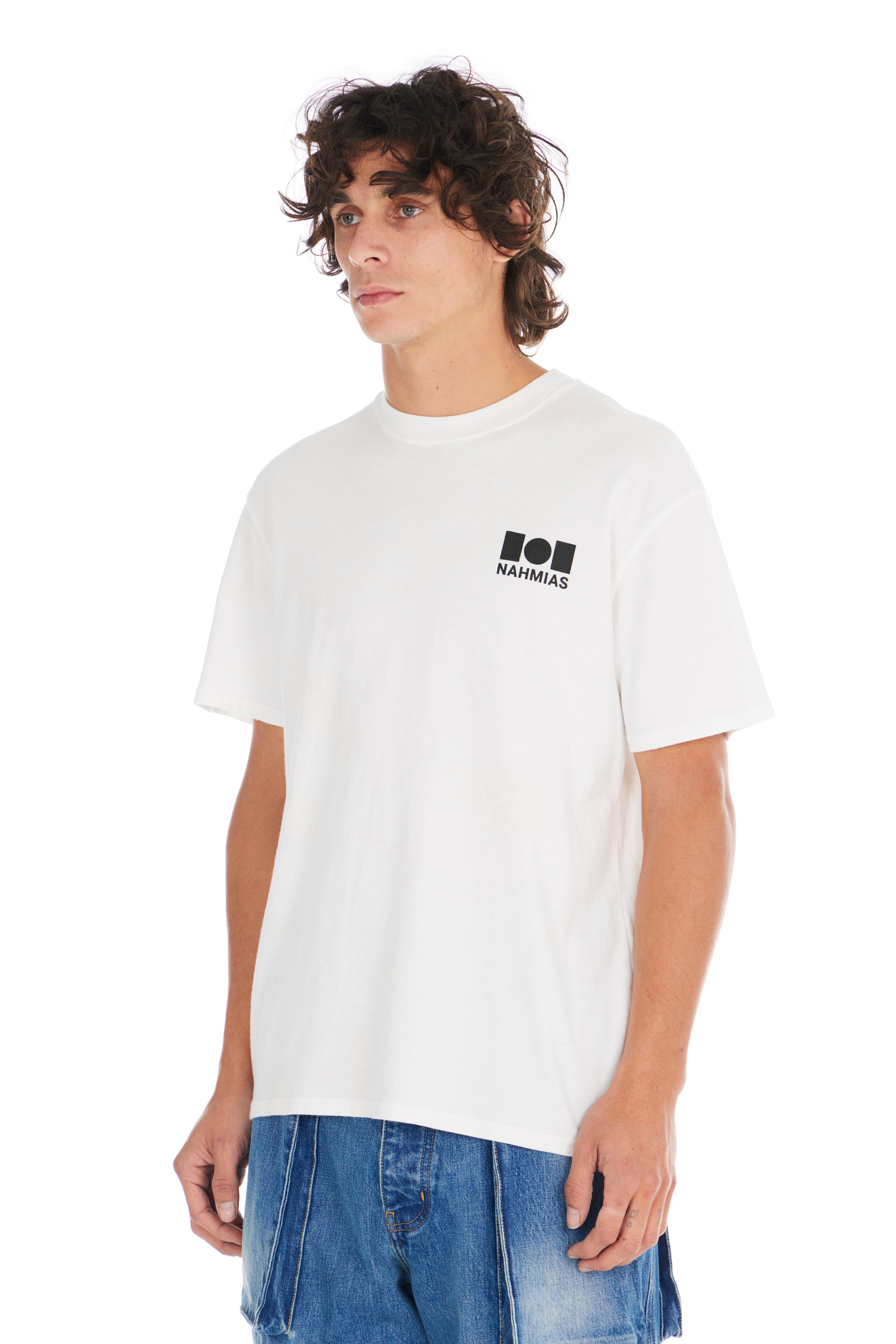 Logo Cotton T-Shirt in White