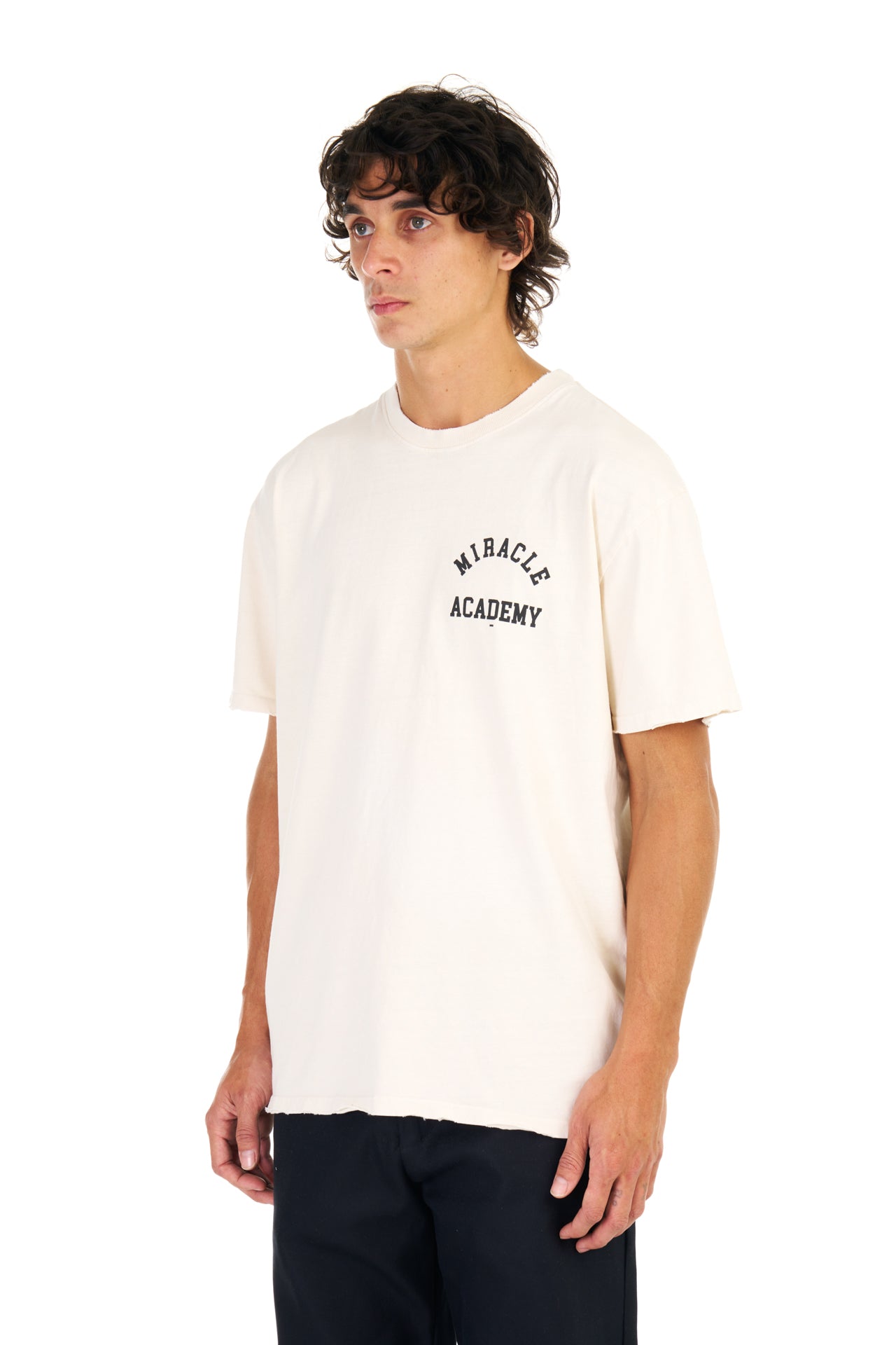 Miracle Academy T-shirt in Cotton White