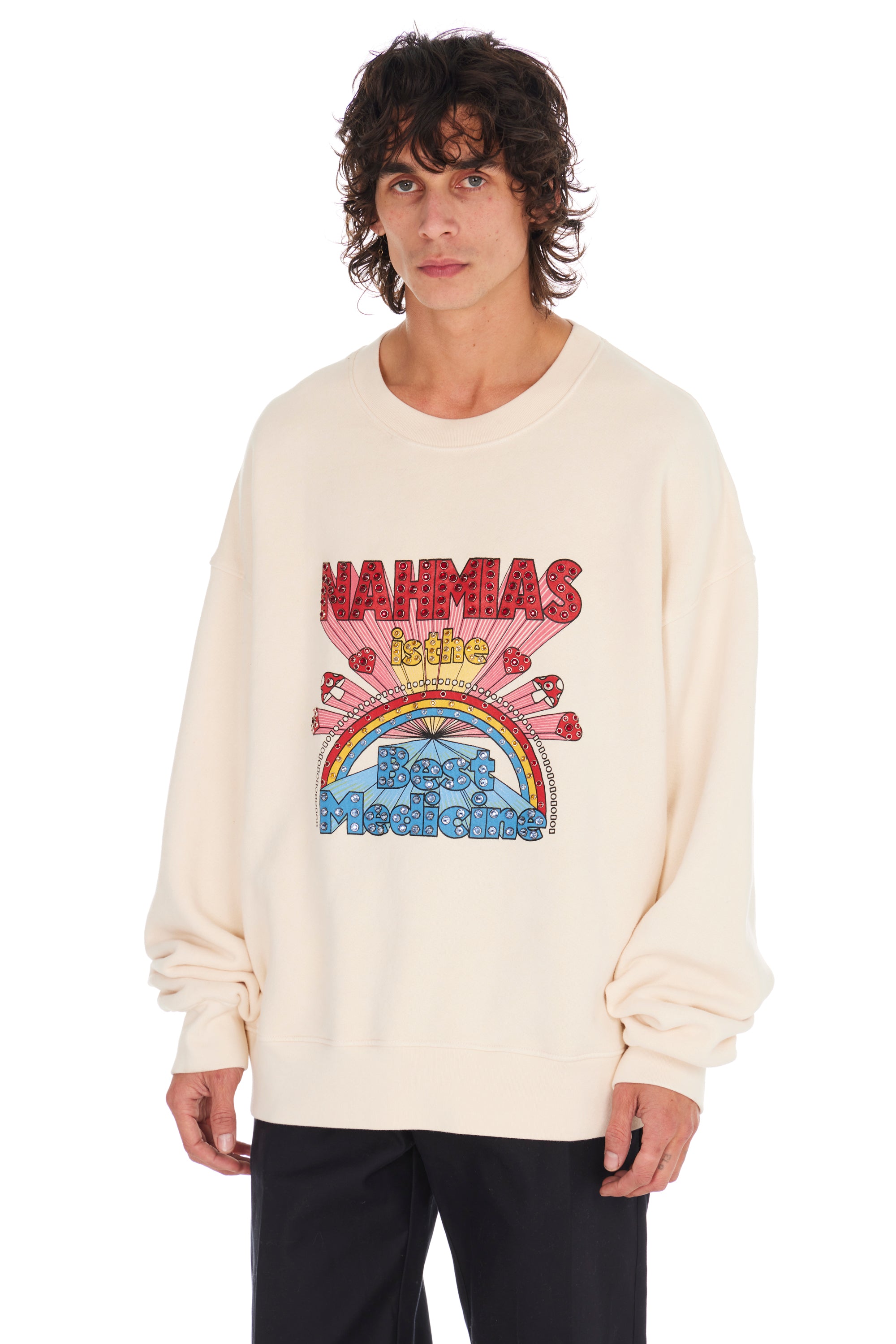 Medicine Crystal Crewneck – NAHMIAS