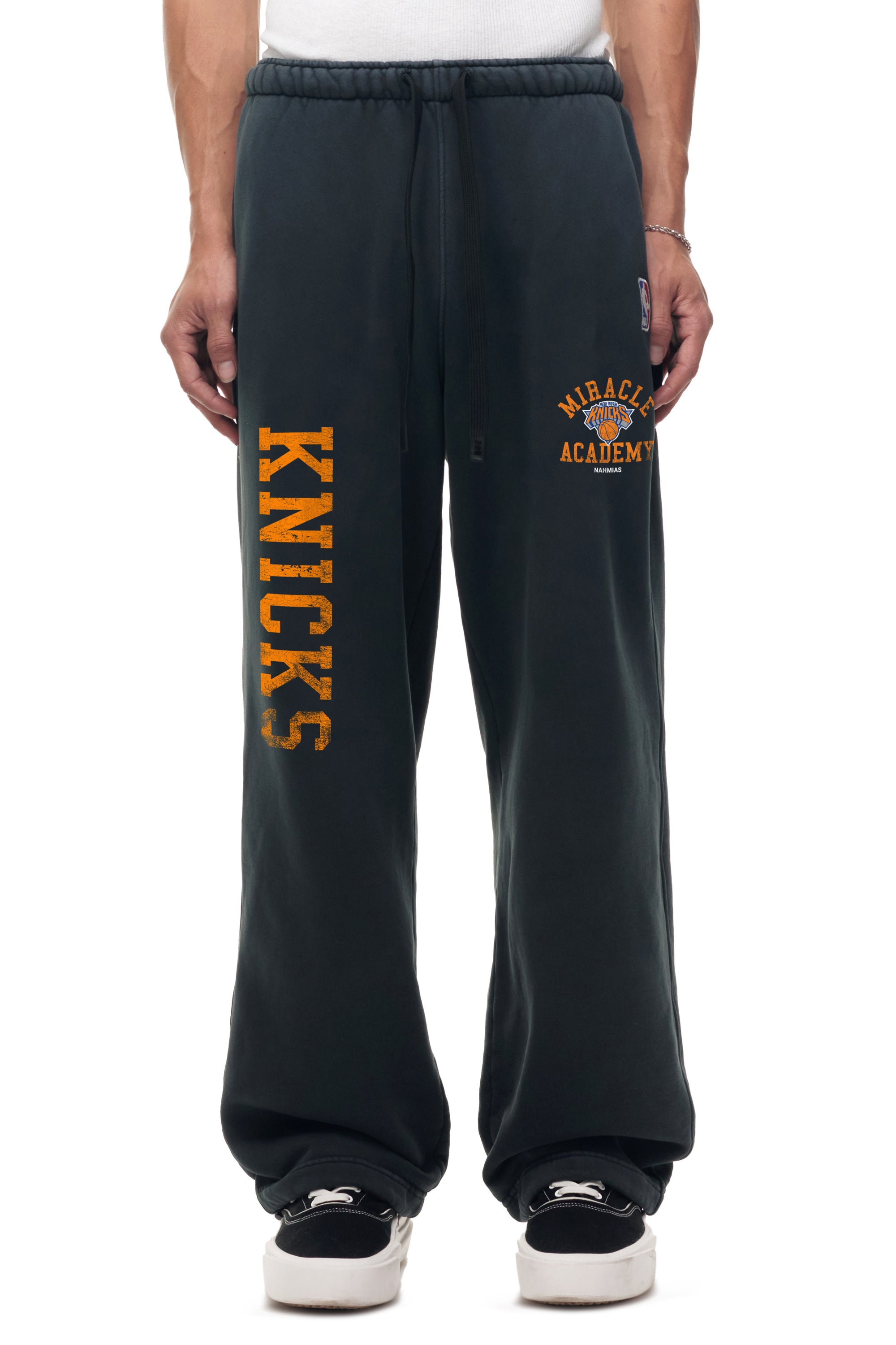 Knicks X Miracle Academy Wide Sweatpants – NAHMIAS