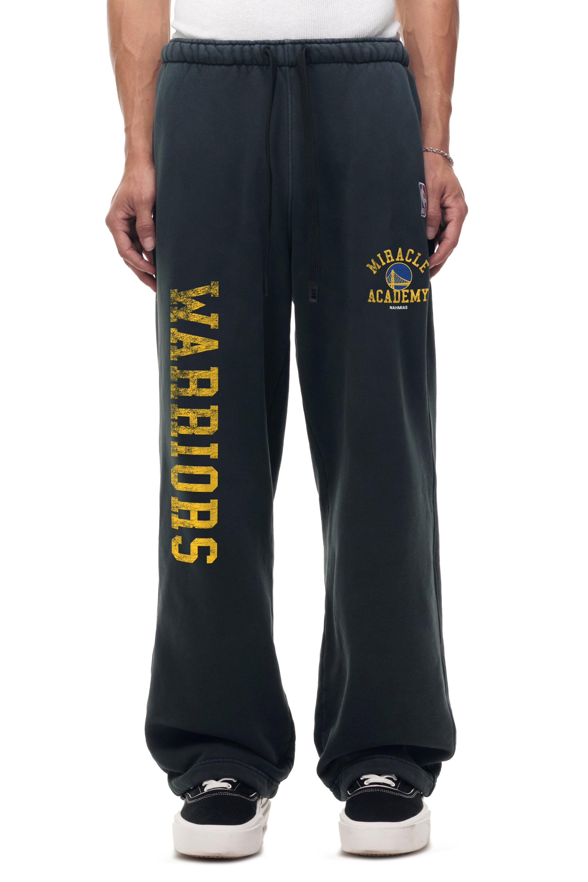 Nike Warriors トラックパンツ　ジャージ　バスケ　NBA 黒　M Nike Warriors トラックパンツ ジャージ バスケ NBA 黒 M - メルカリ