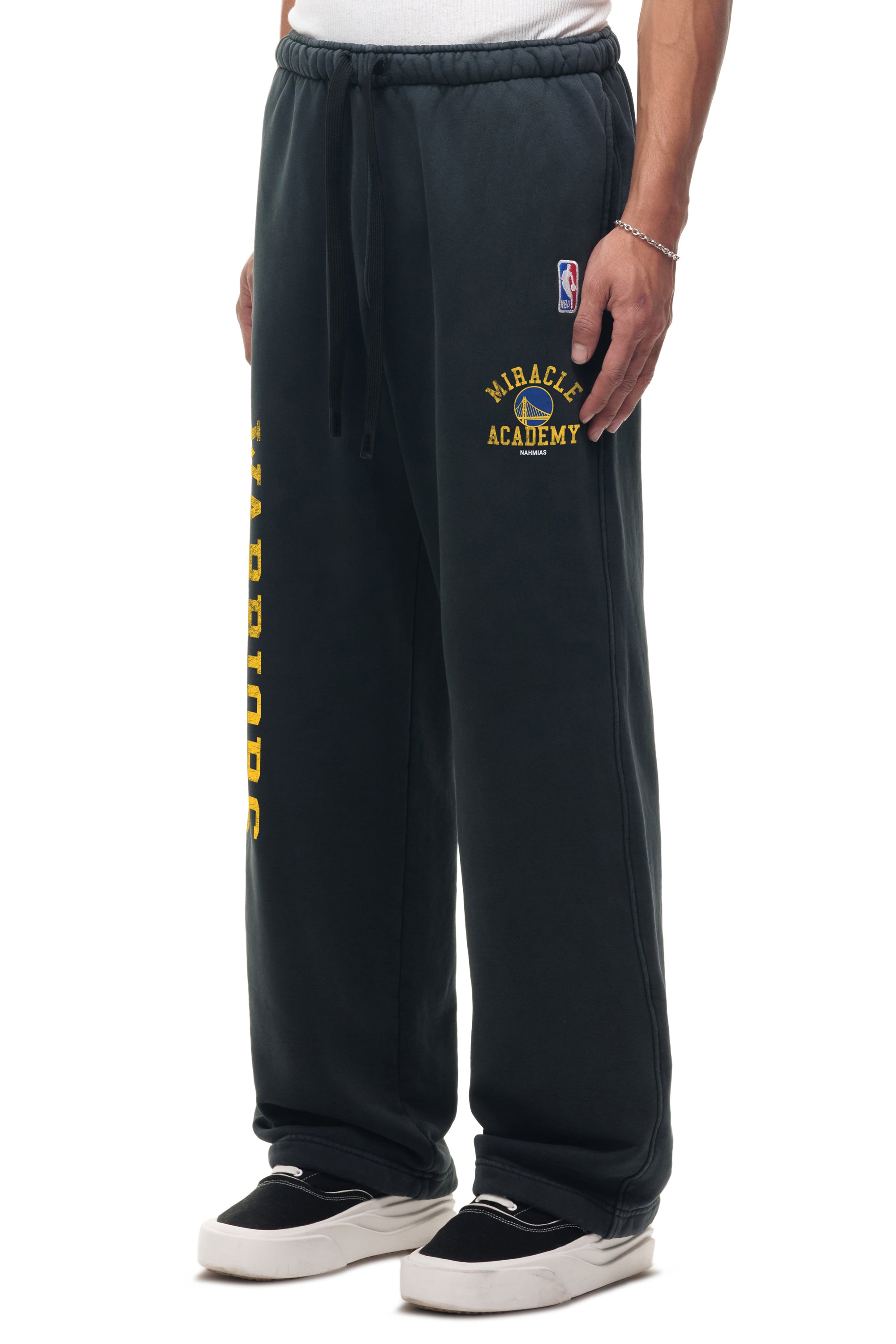 Warriors X Miracle Academy Wide Sweatpants – NAHMIAS