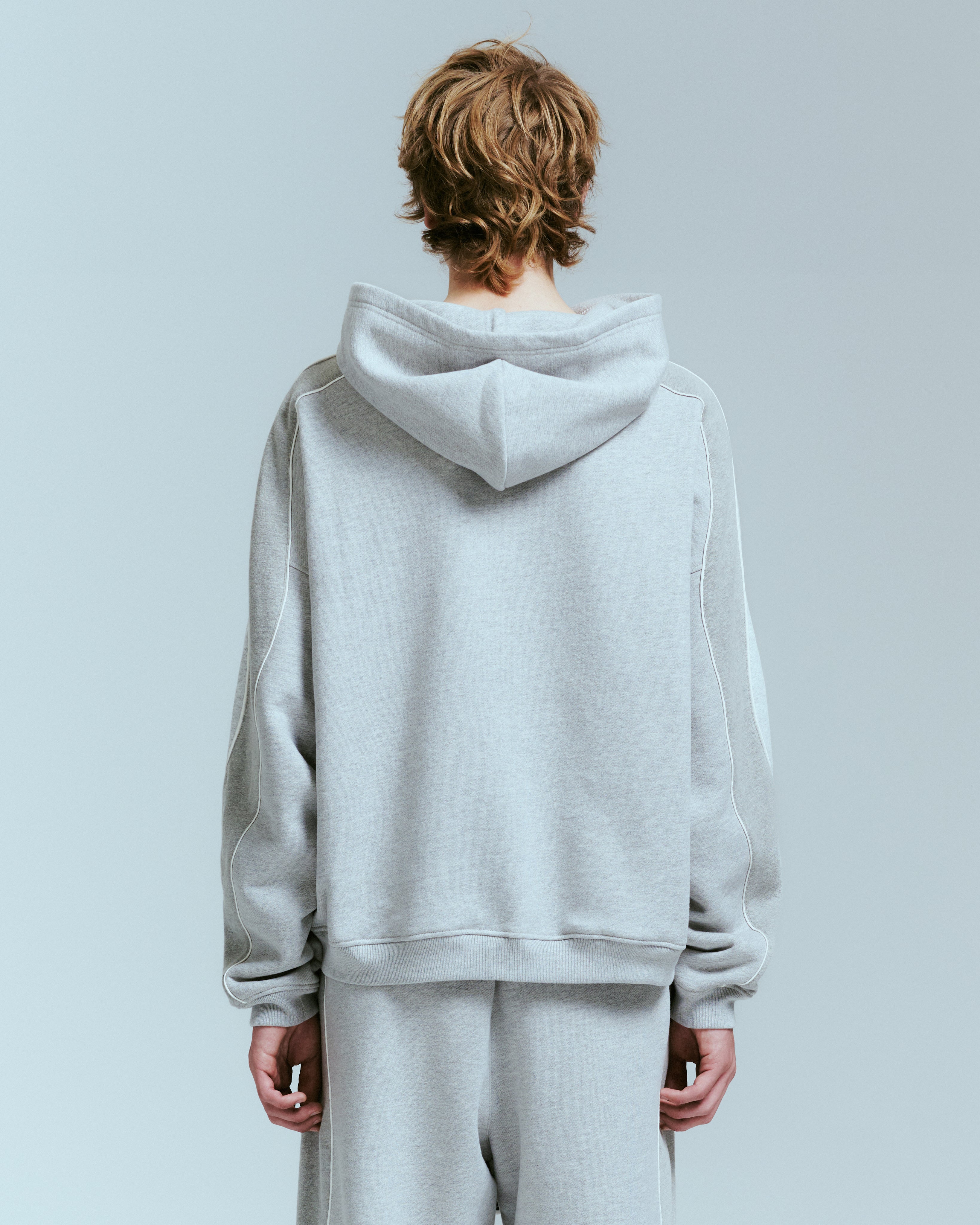 OLLIE HOODIE IN HEATHER GREY – NAHMIAS